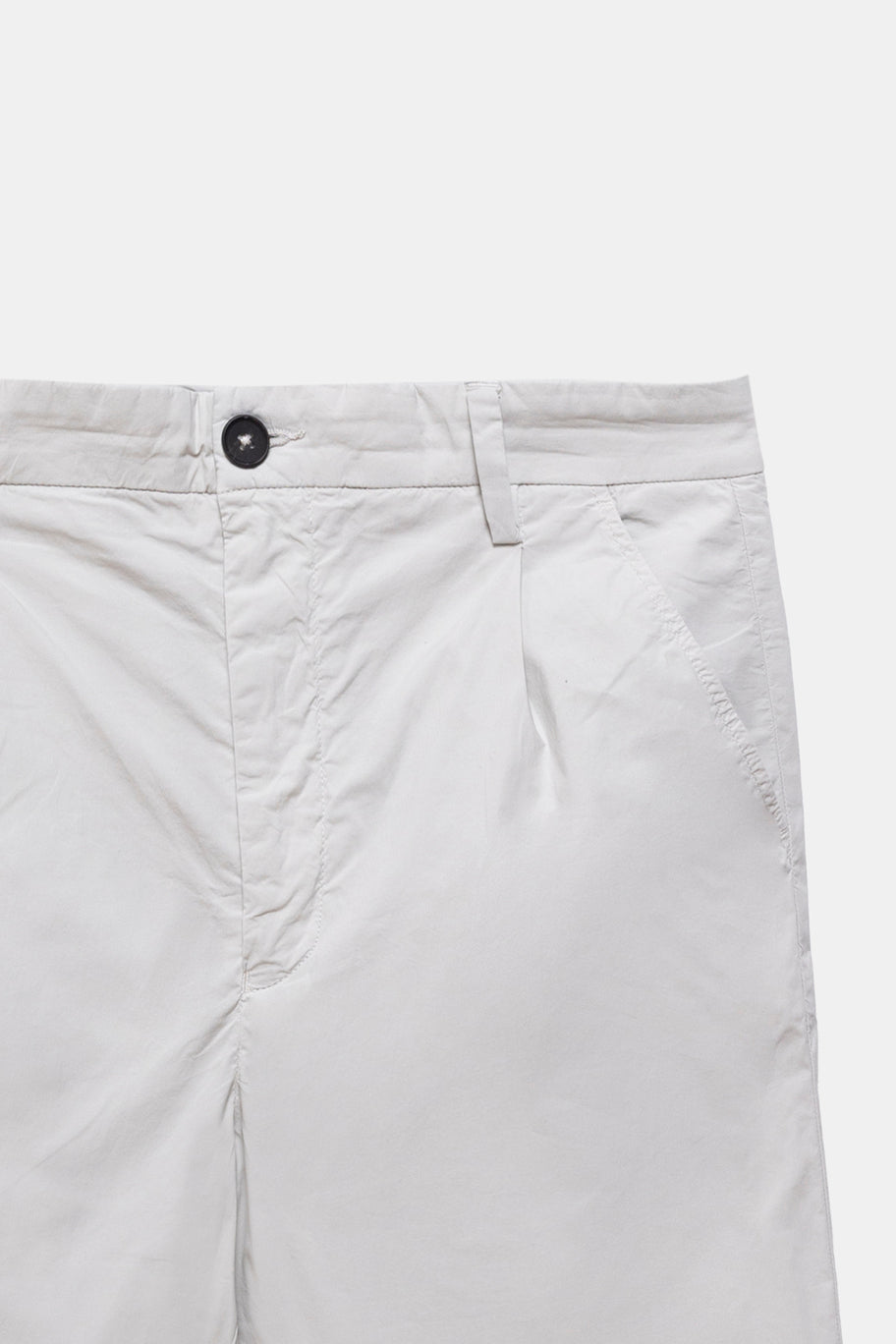 Milo Poplin Trousers Light Grey