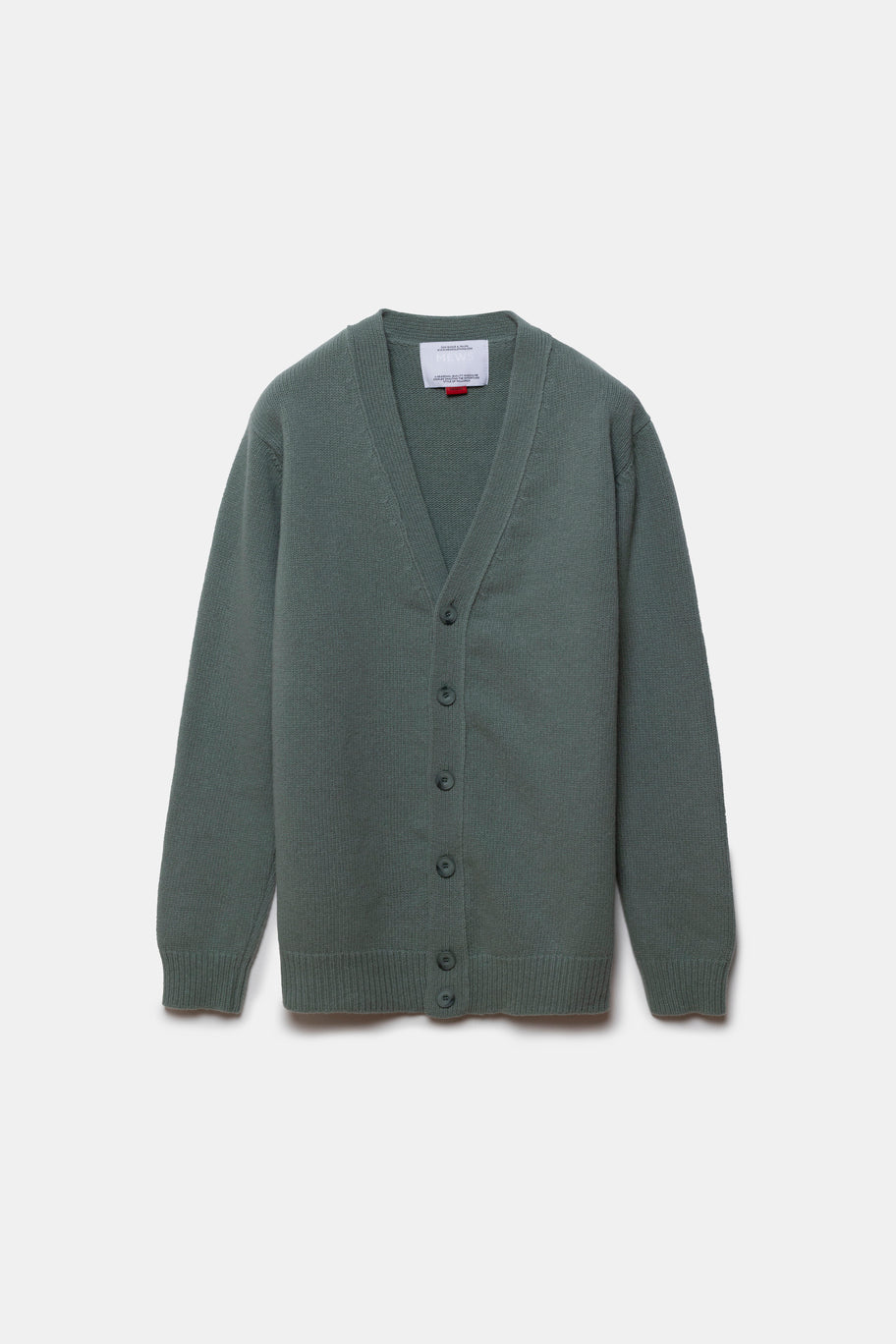Munich Merino Wool Cardigan Earth