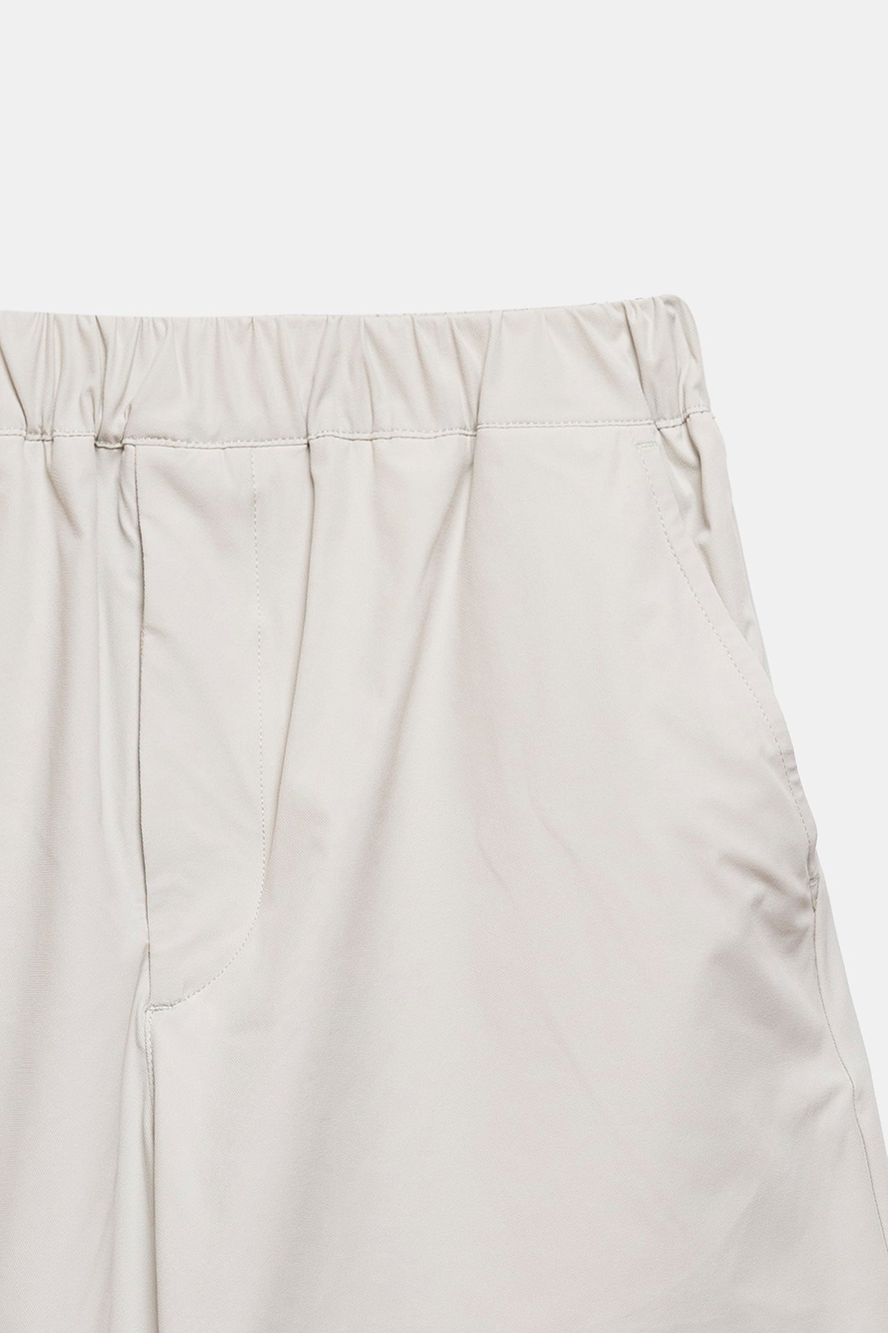 Ellis Nylon Shorts Light Grey
