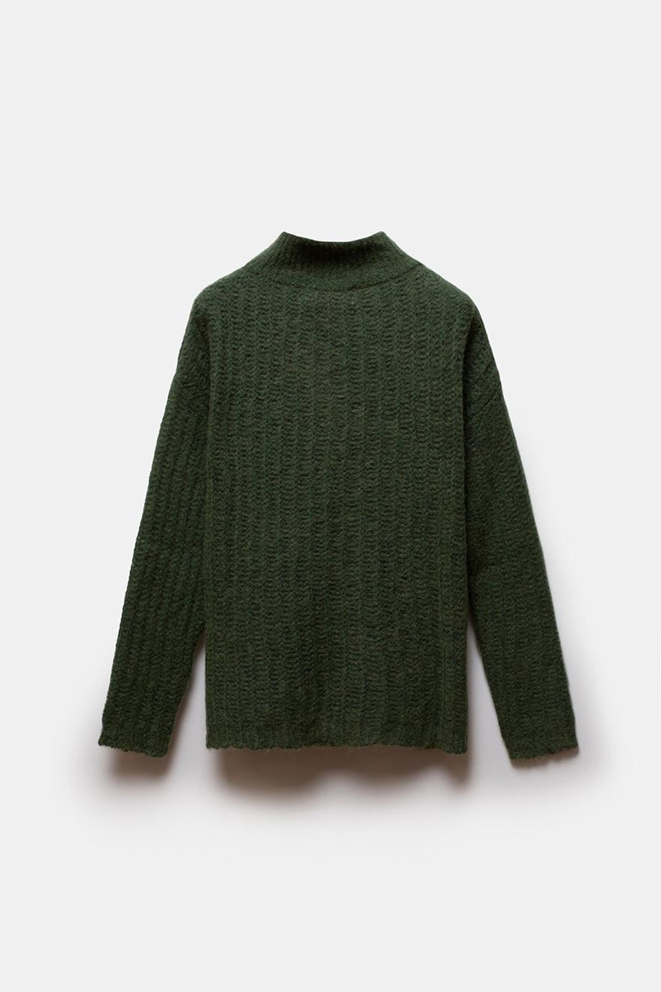 Ruya Alpaca Mix Pullover Dark Green