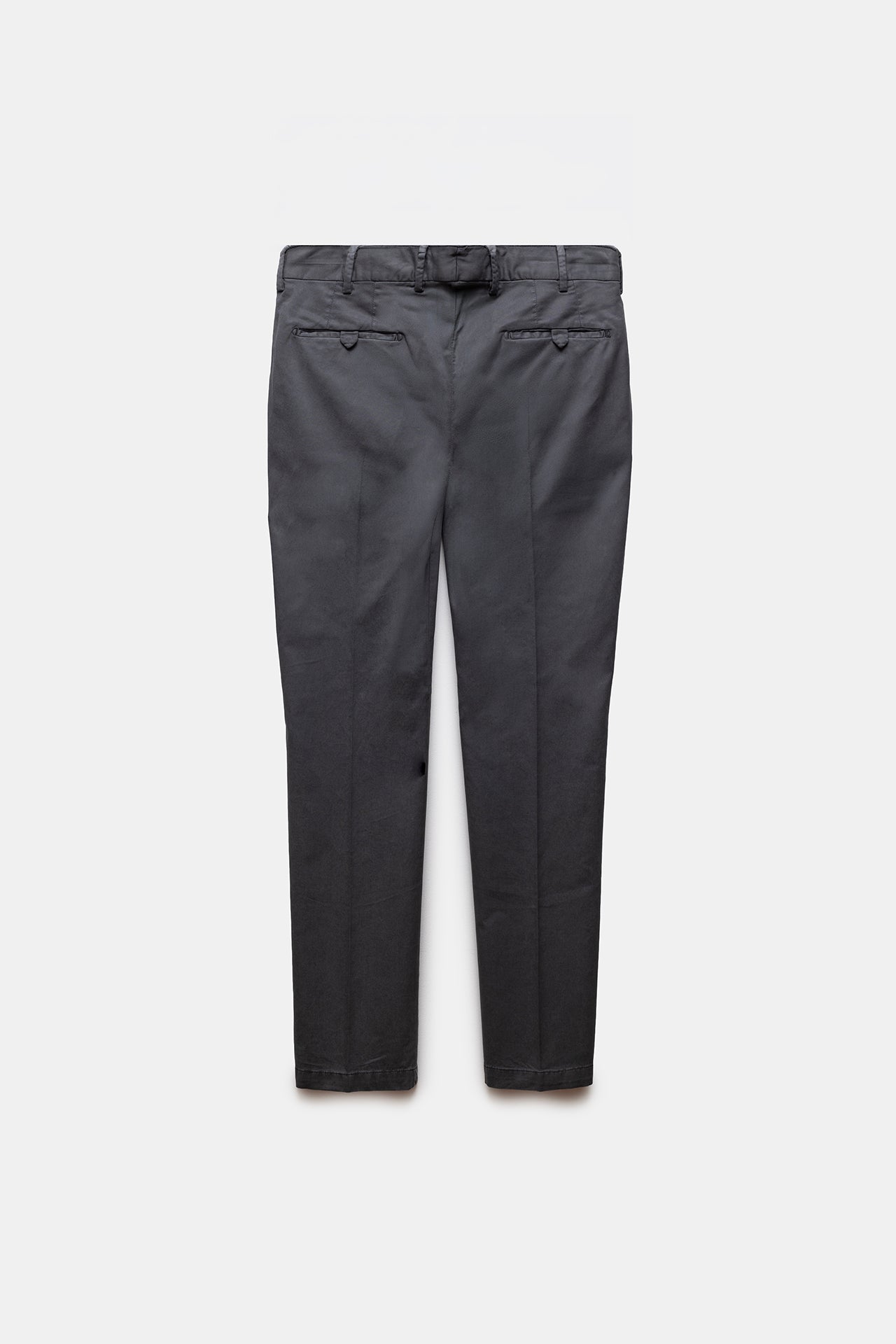 Traccio Lyocell-Cotton Trousers Anthracite