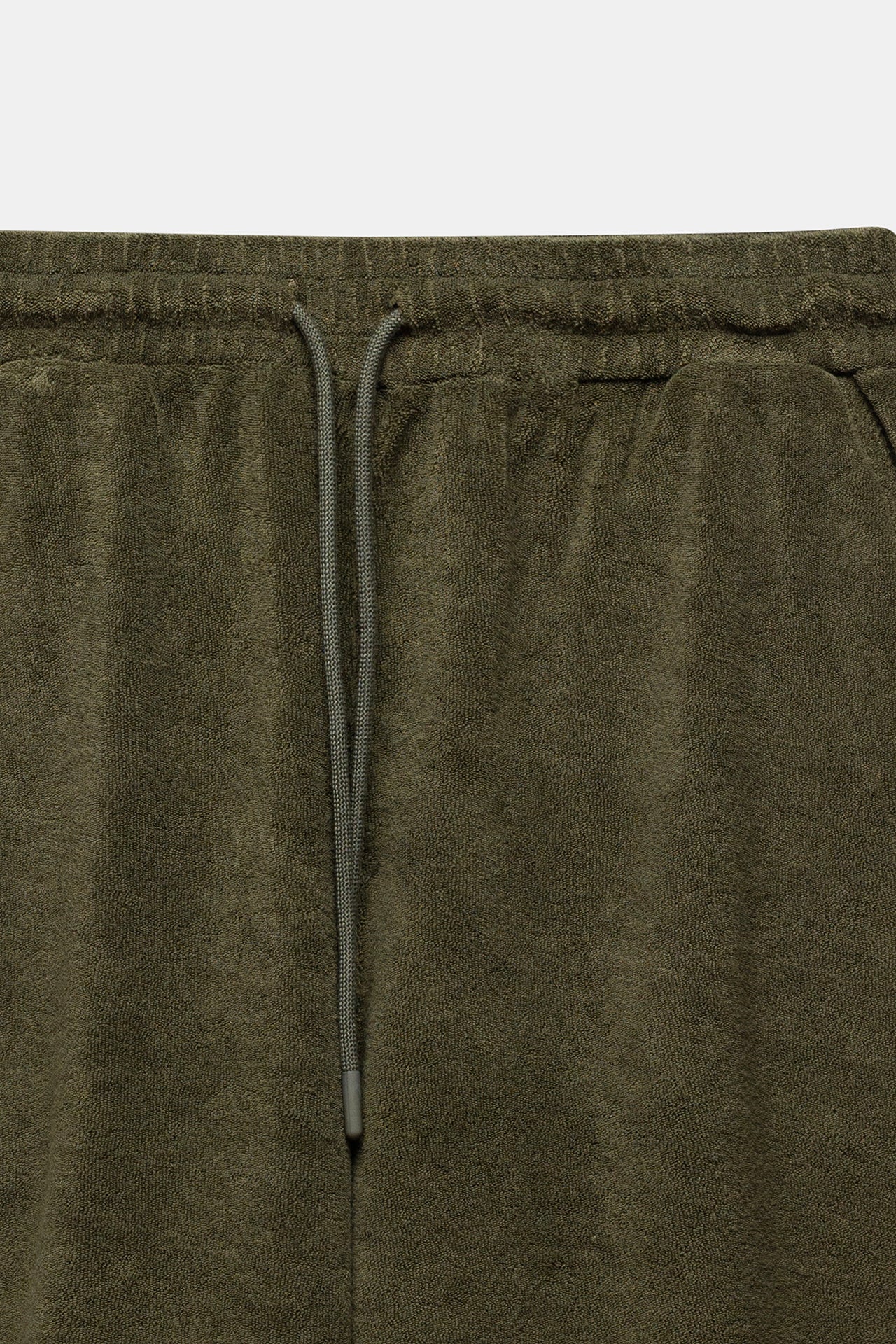 Tuent Terry Shorts Army Green
