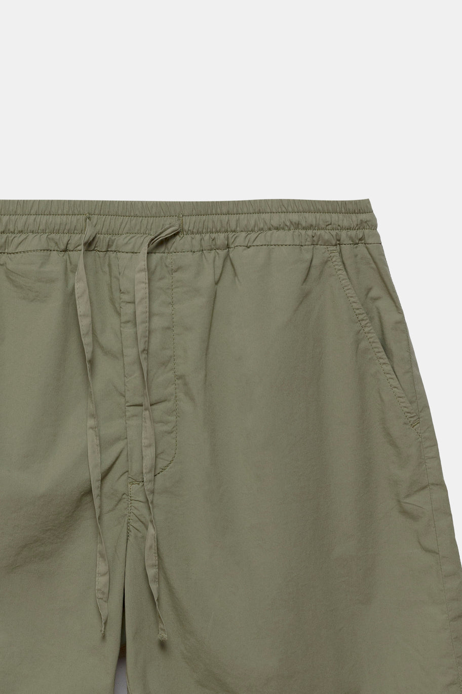 Yaz Poplin Shorts Olive Green