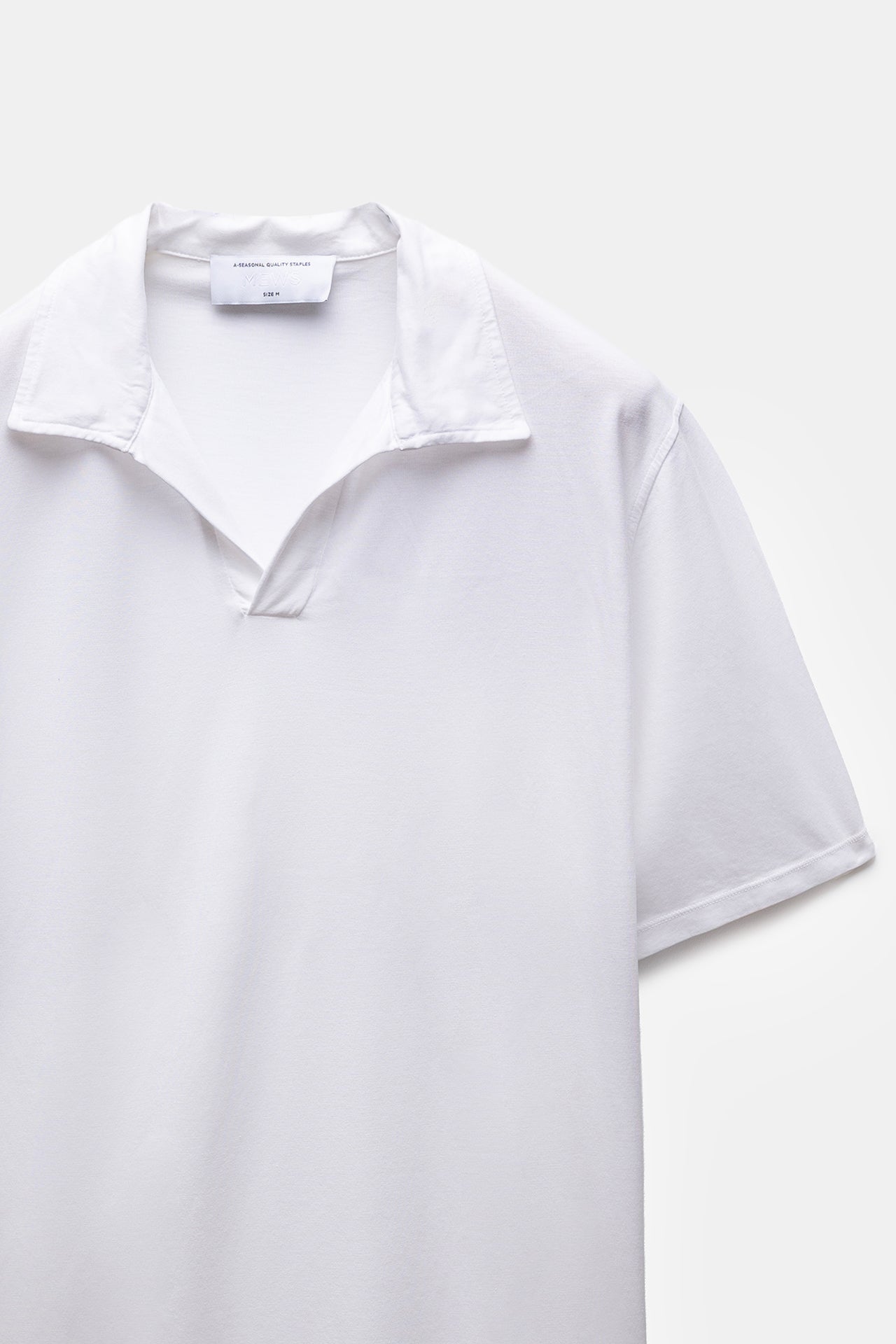Nefes Lyocell Polo White