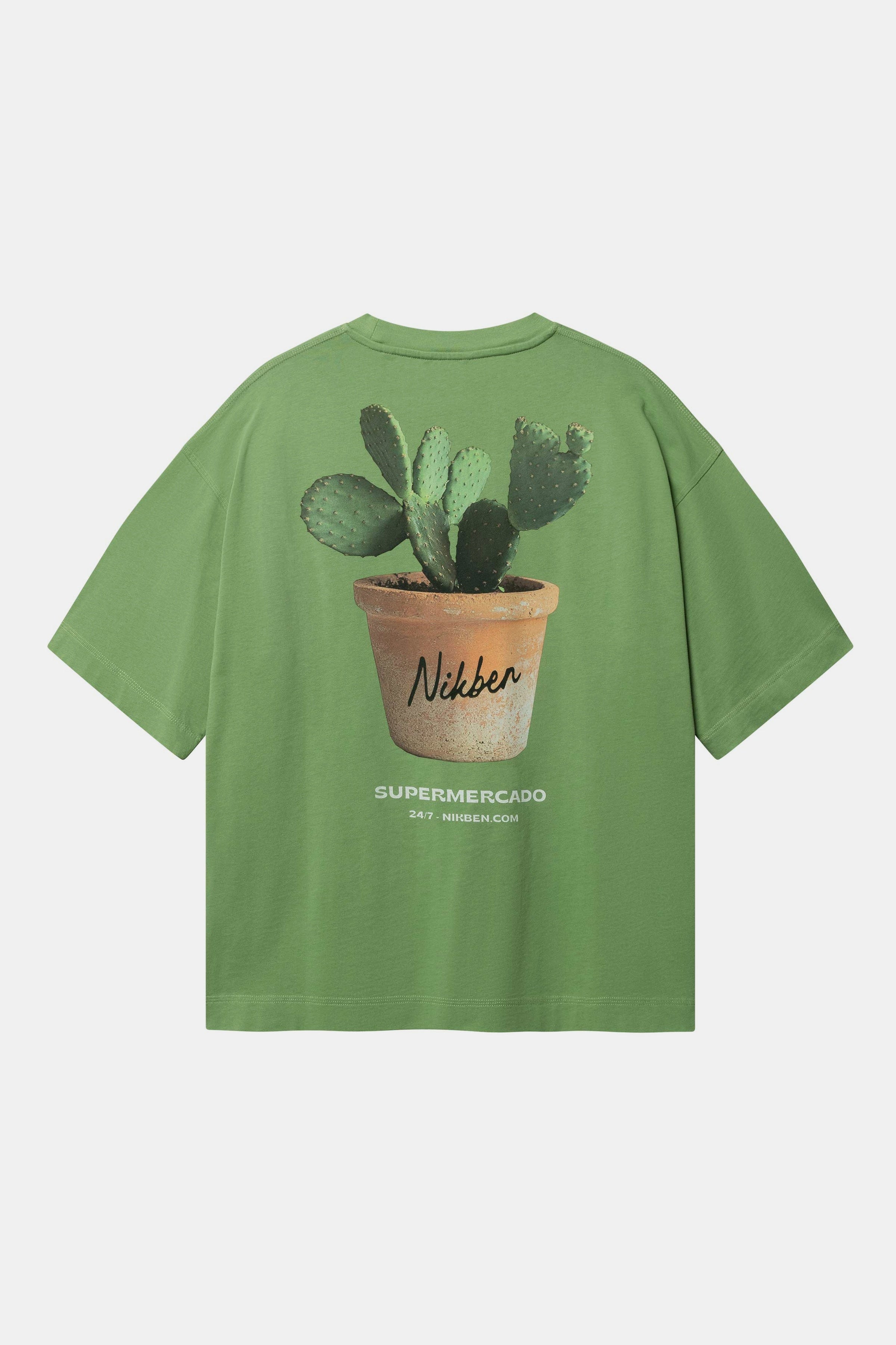 Houseplant Boxy Tee Green