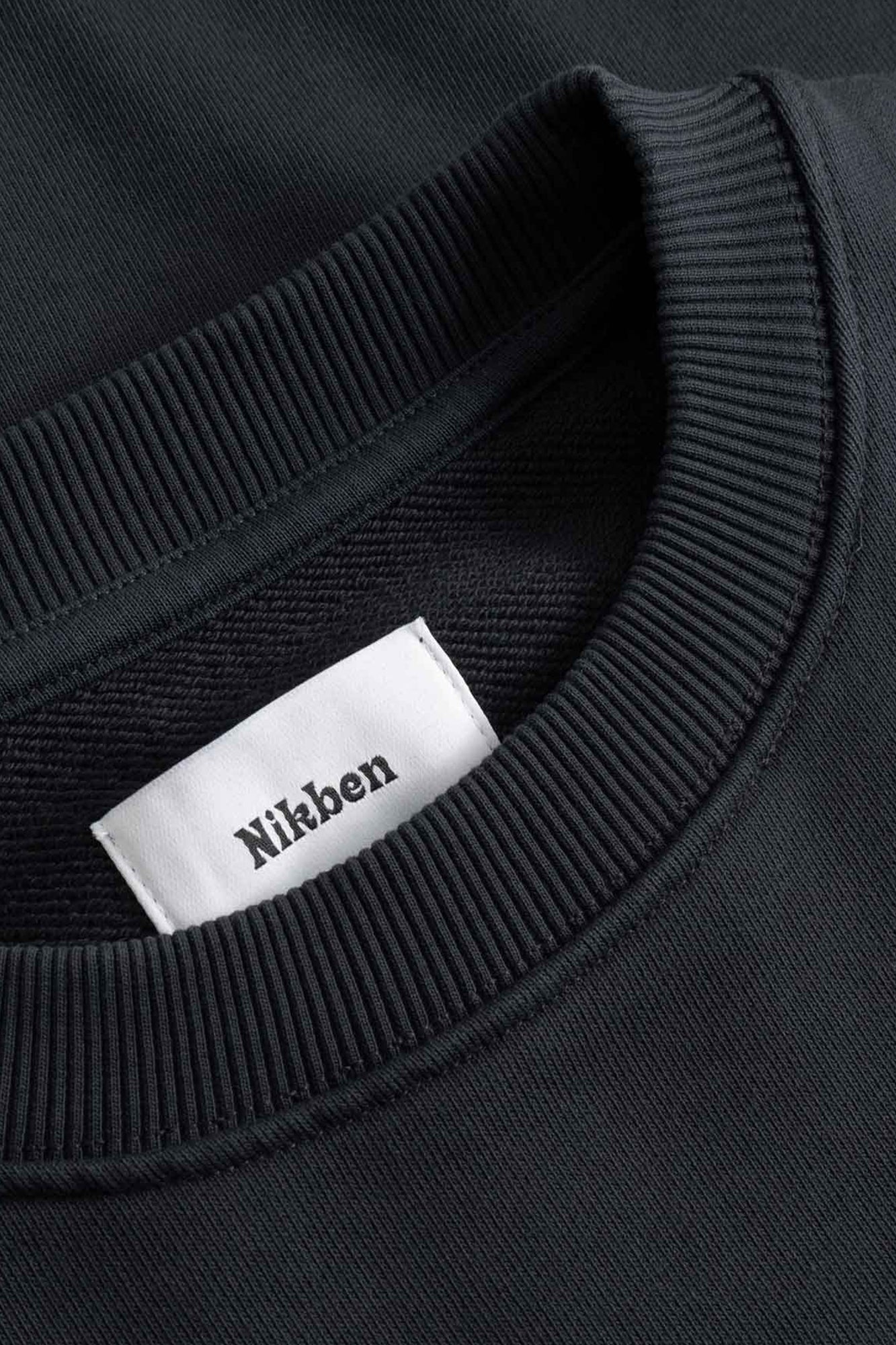 Blue Lacy Crew Sweatshirt