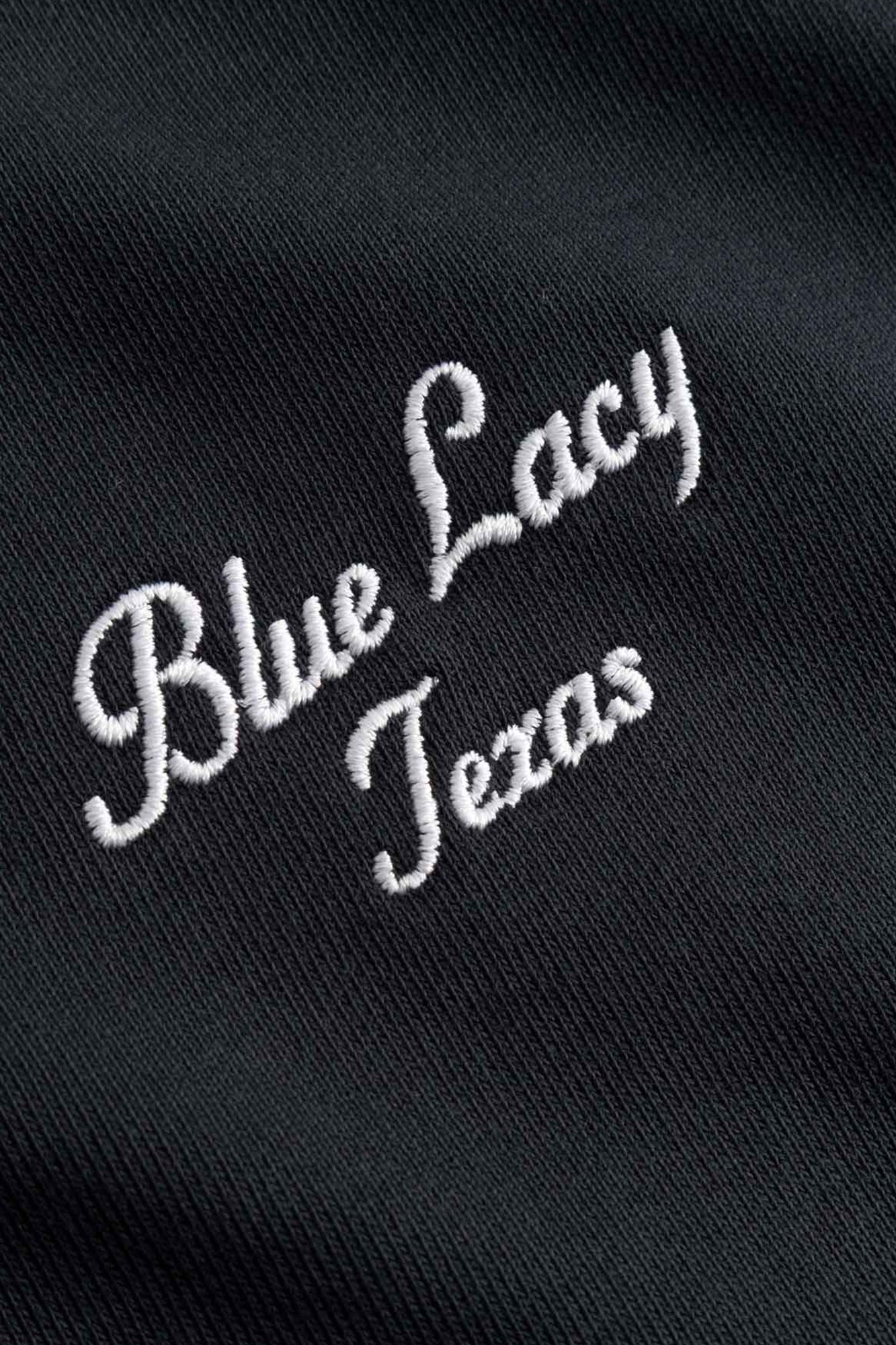 Blue Lacy Crew Sweatshirt