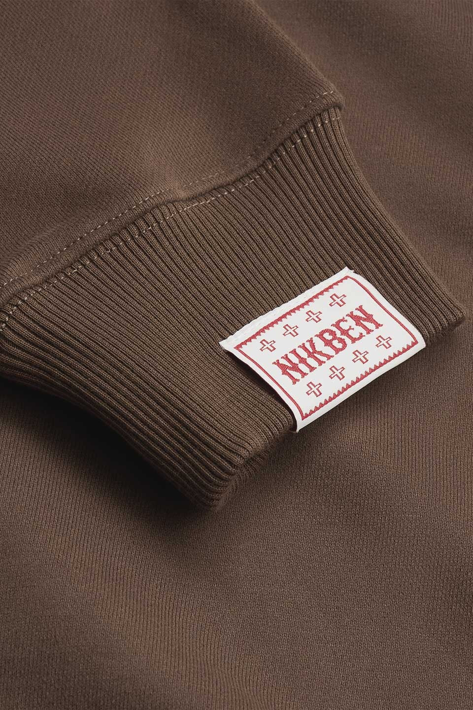 Gone Fishing Crew Sweatshirt Brown