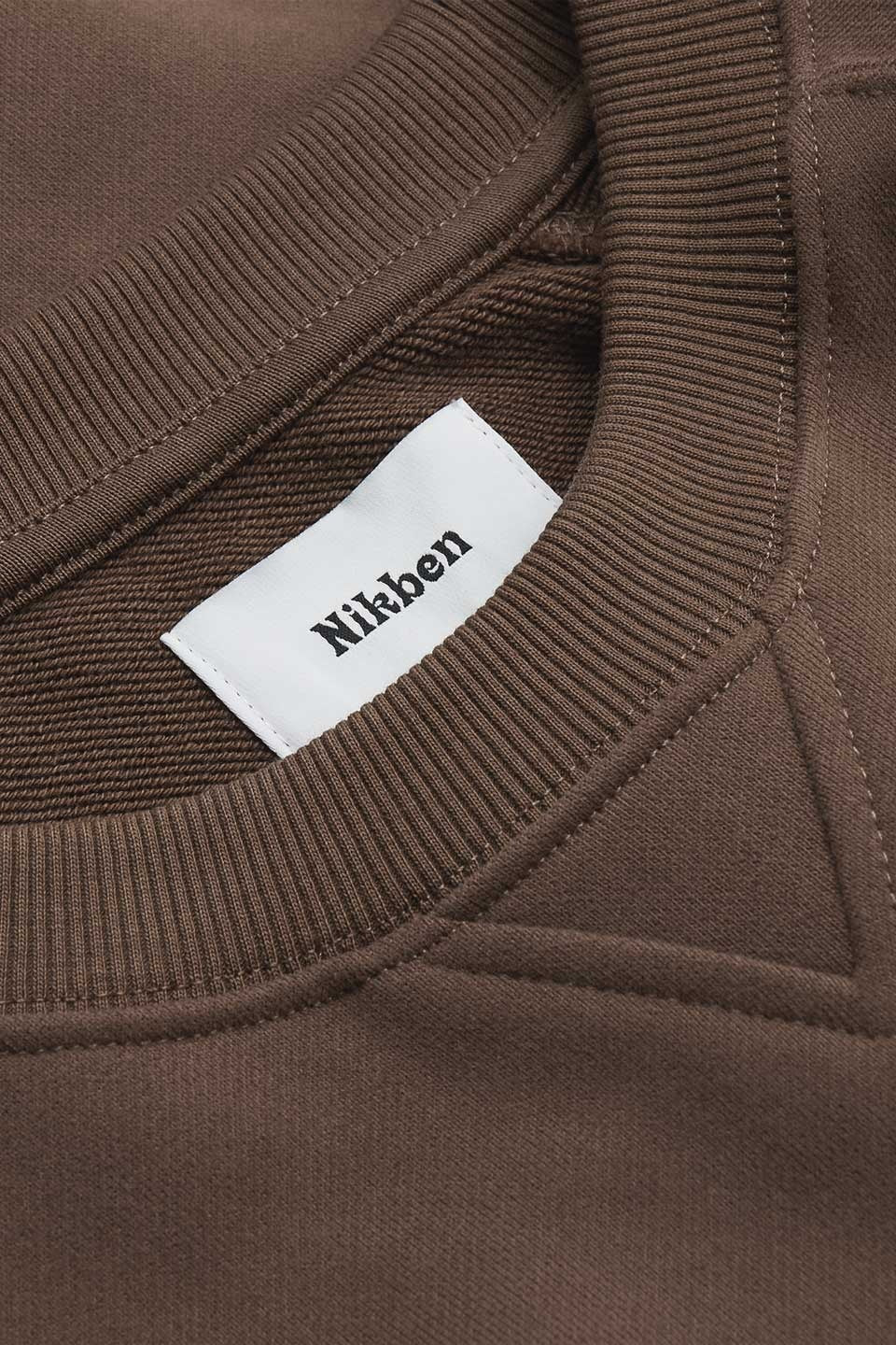 Gone Fishing Crew Sweatshirt Brown