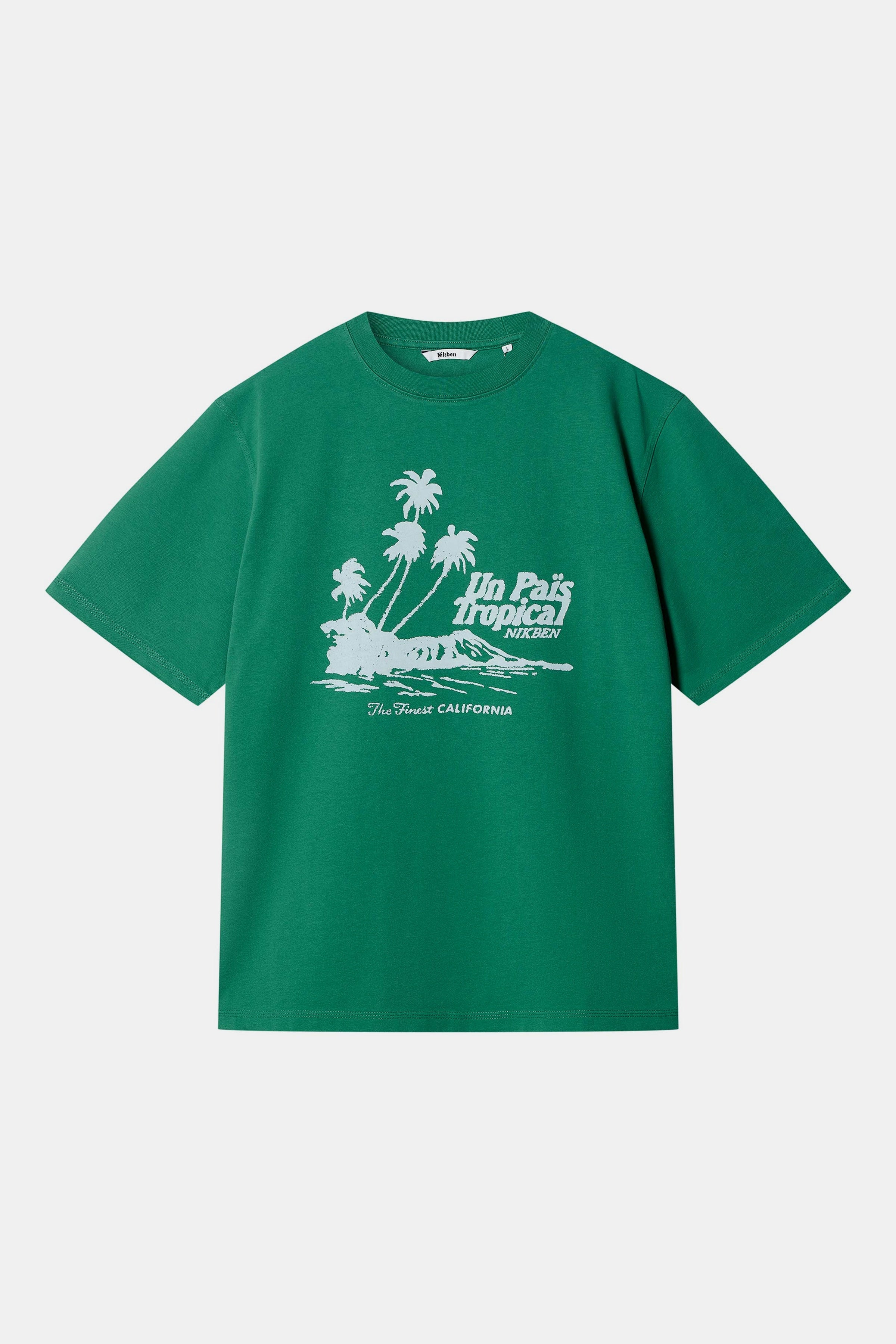 Pais Tropical Tee Pine Green