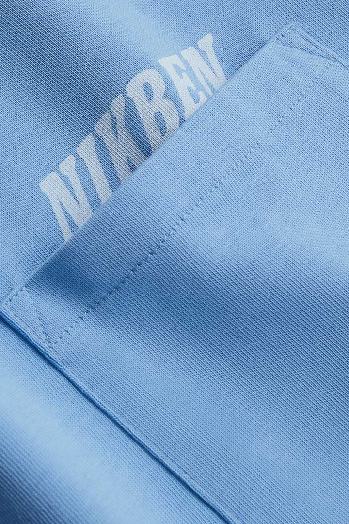 Pocket Bottom Tee Light Blue