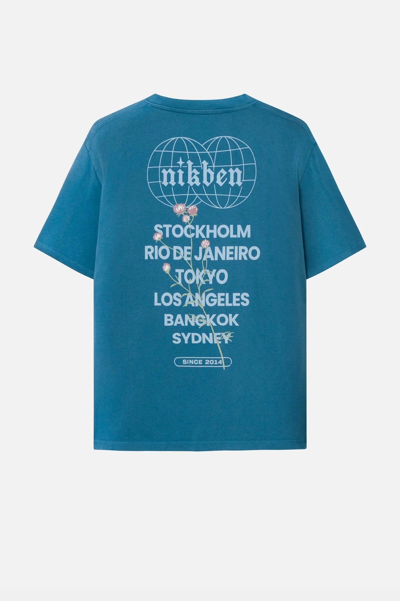 Worldwide T-shirt Blue