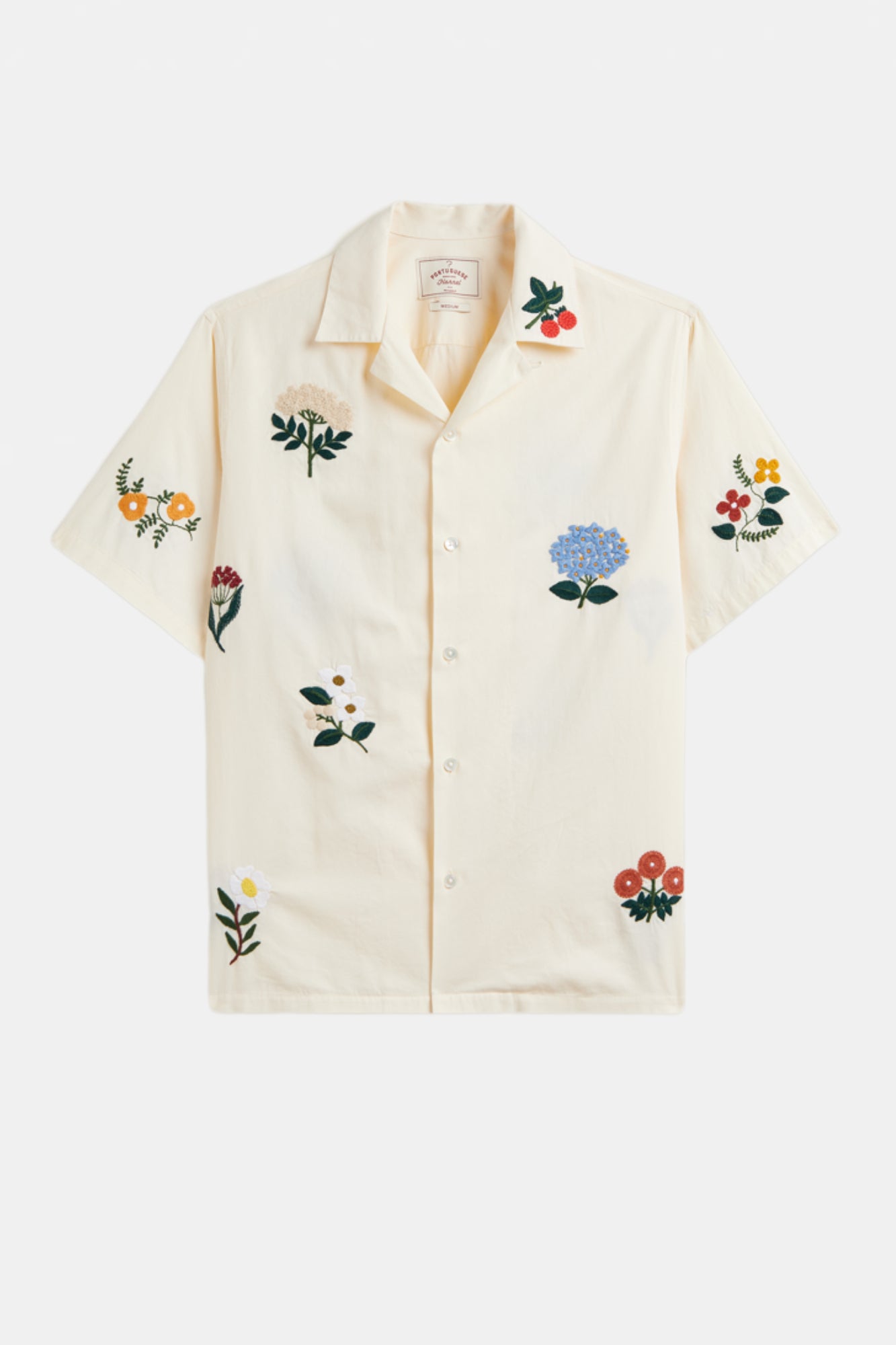 Embroidery Flower Shirt