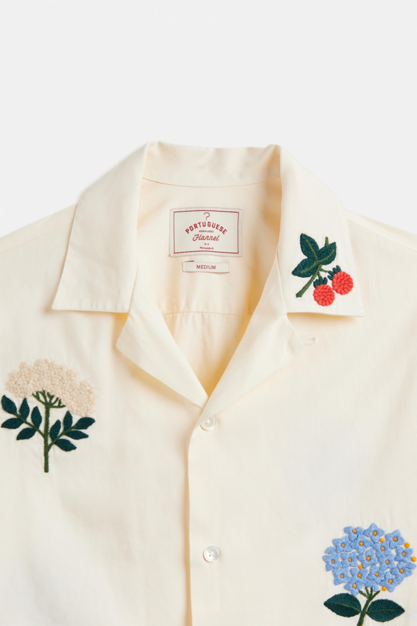 Embroidery Flower Shirt