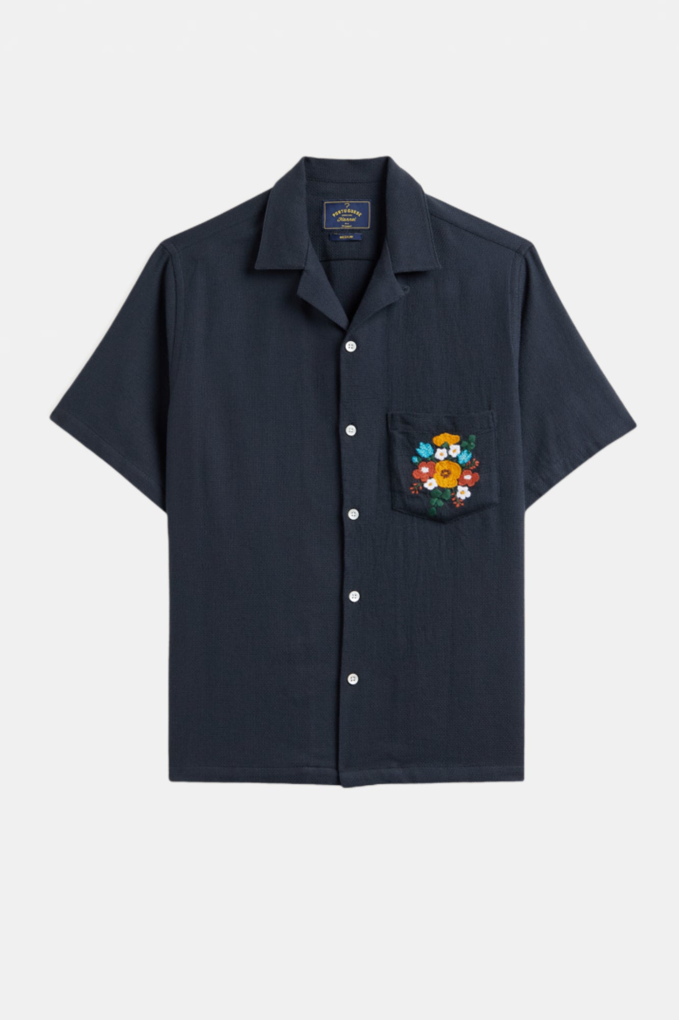 Embroidery Piquet Shirt