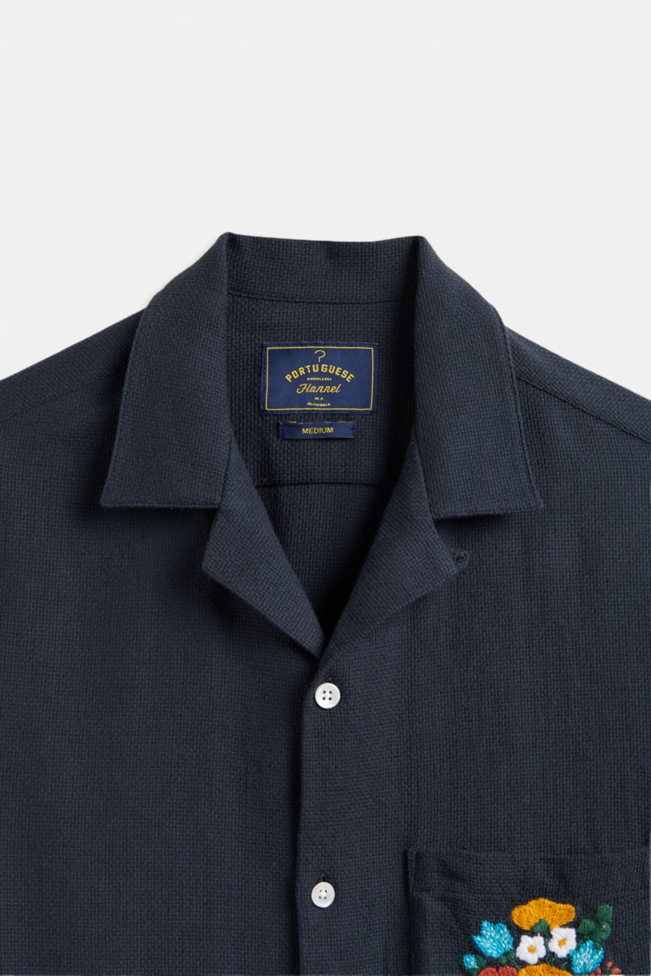 Embroidery Piquet Shirt