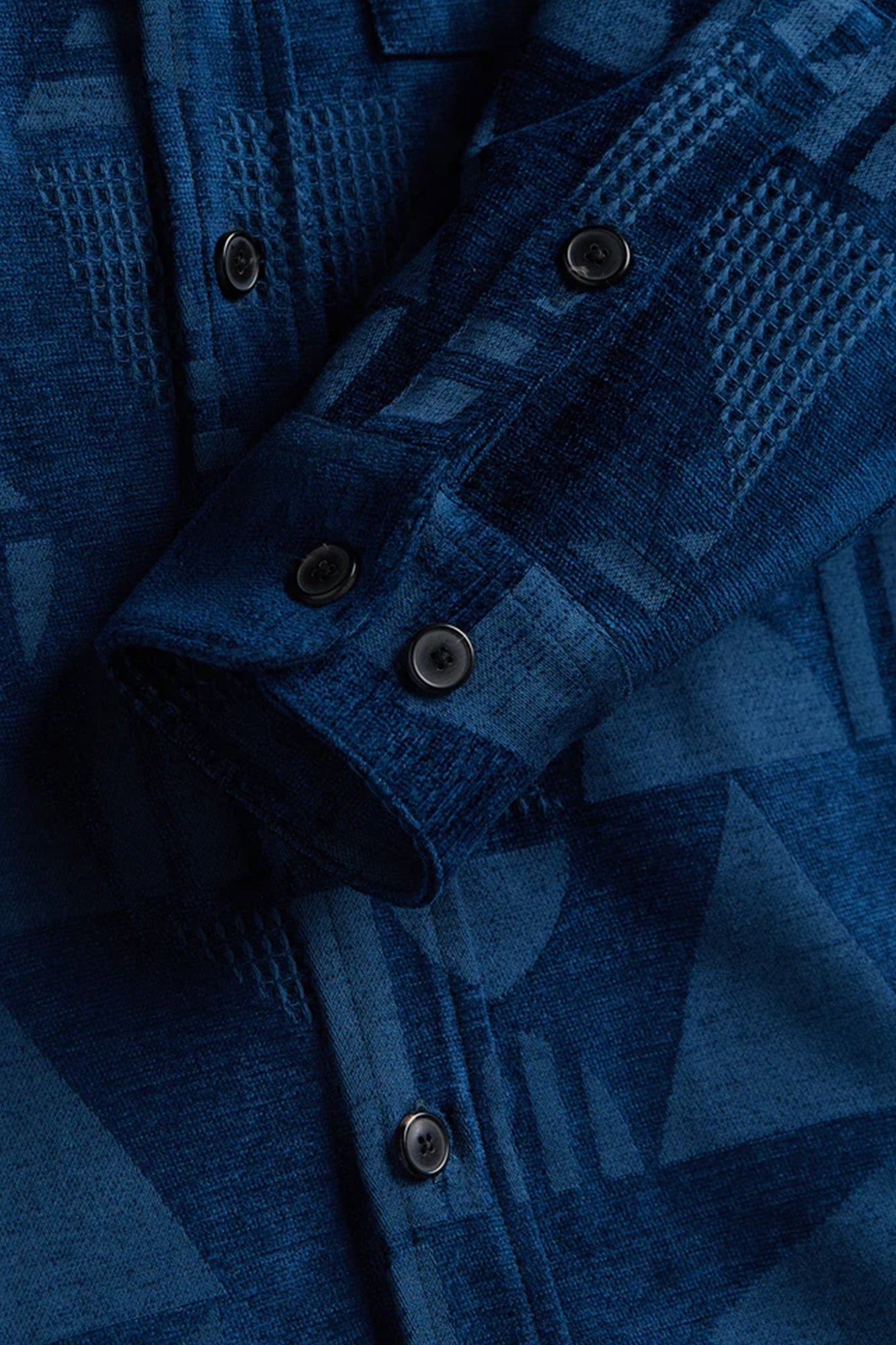 Geometric Chenille Shirt