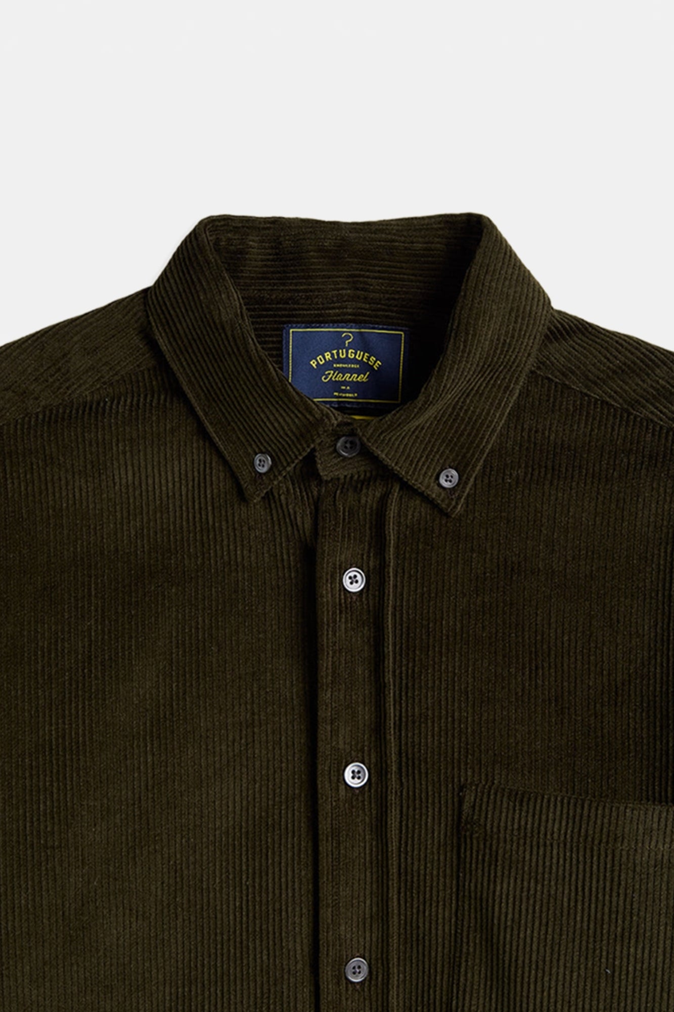 Lobo Corduroy Shirt Olive