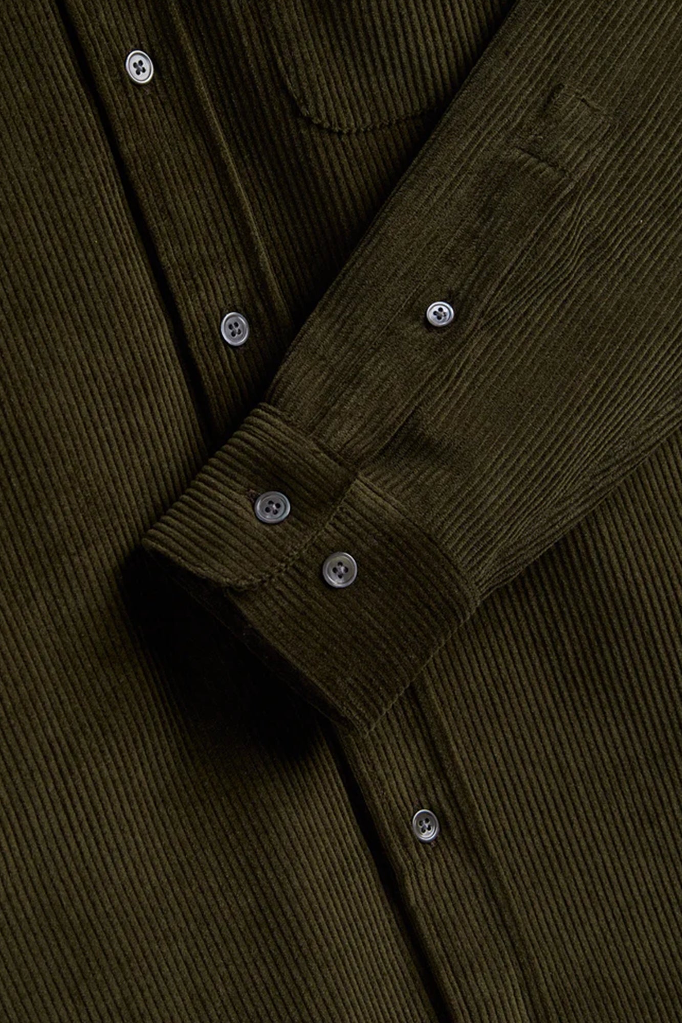 Lobo Corduroy Shirt Olive