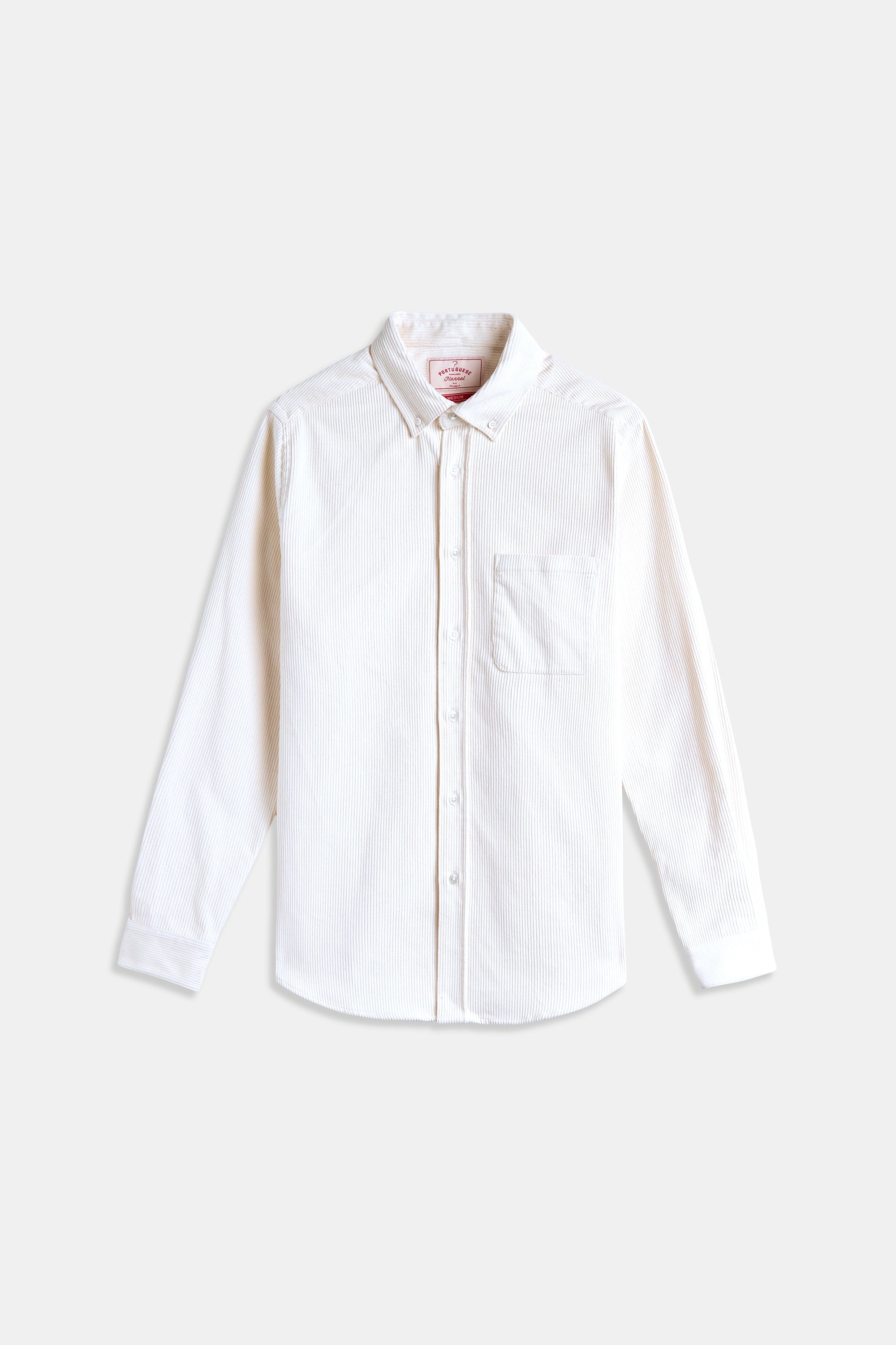 Lobo Corduroy Shirt Ecru