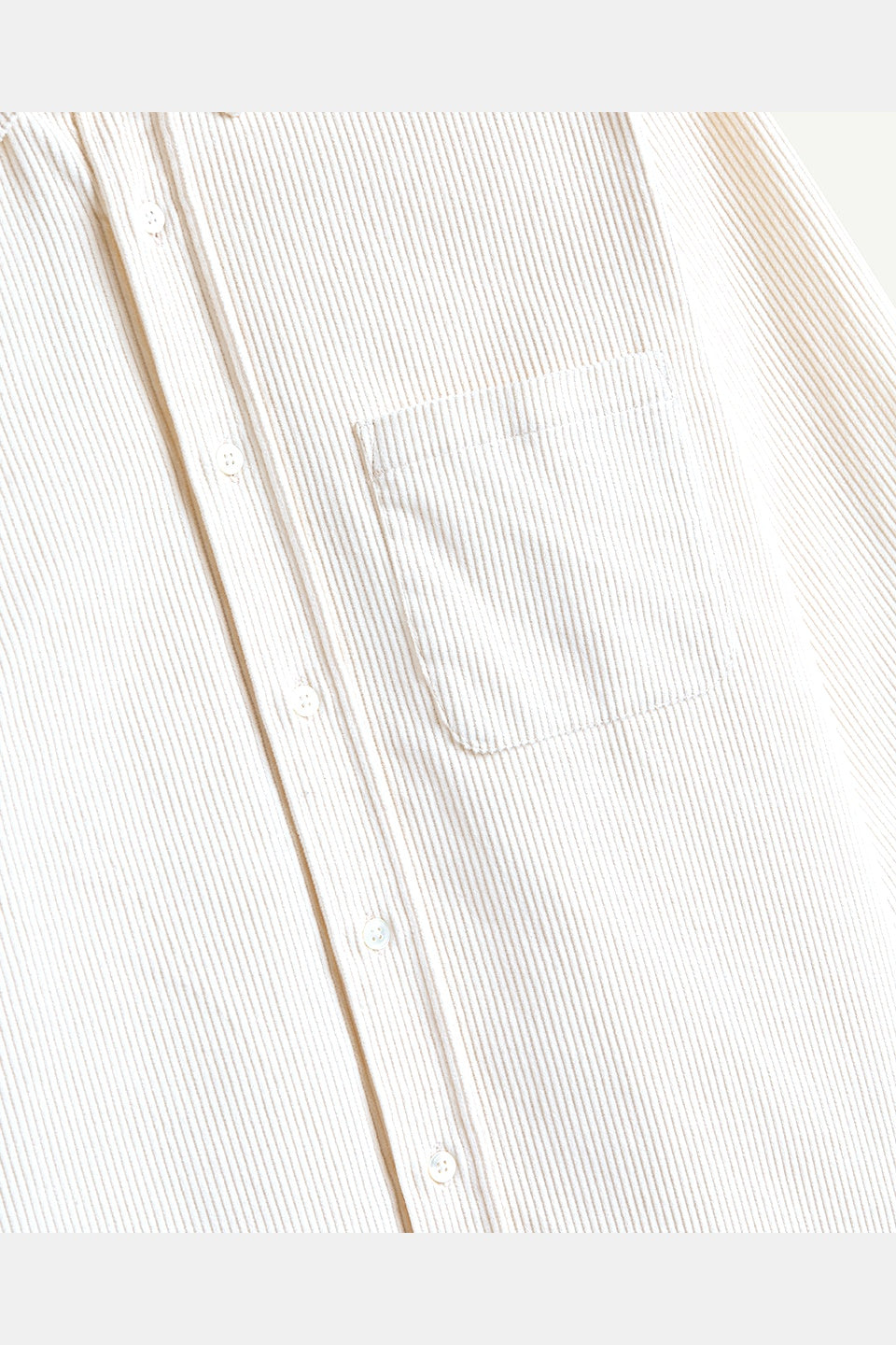 Lobo Corduroy Shirt Ecru