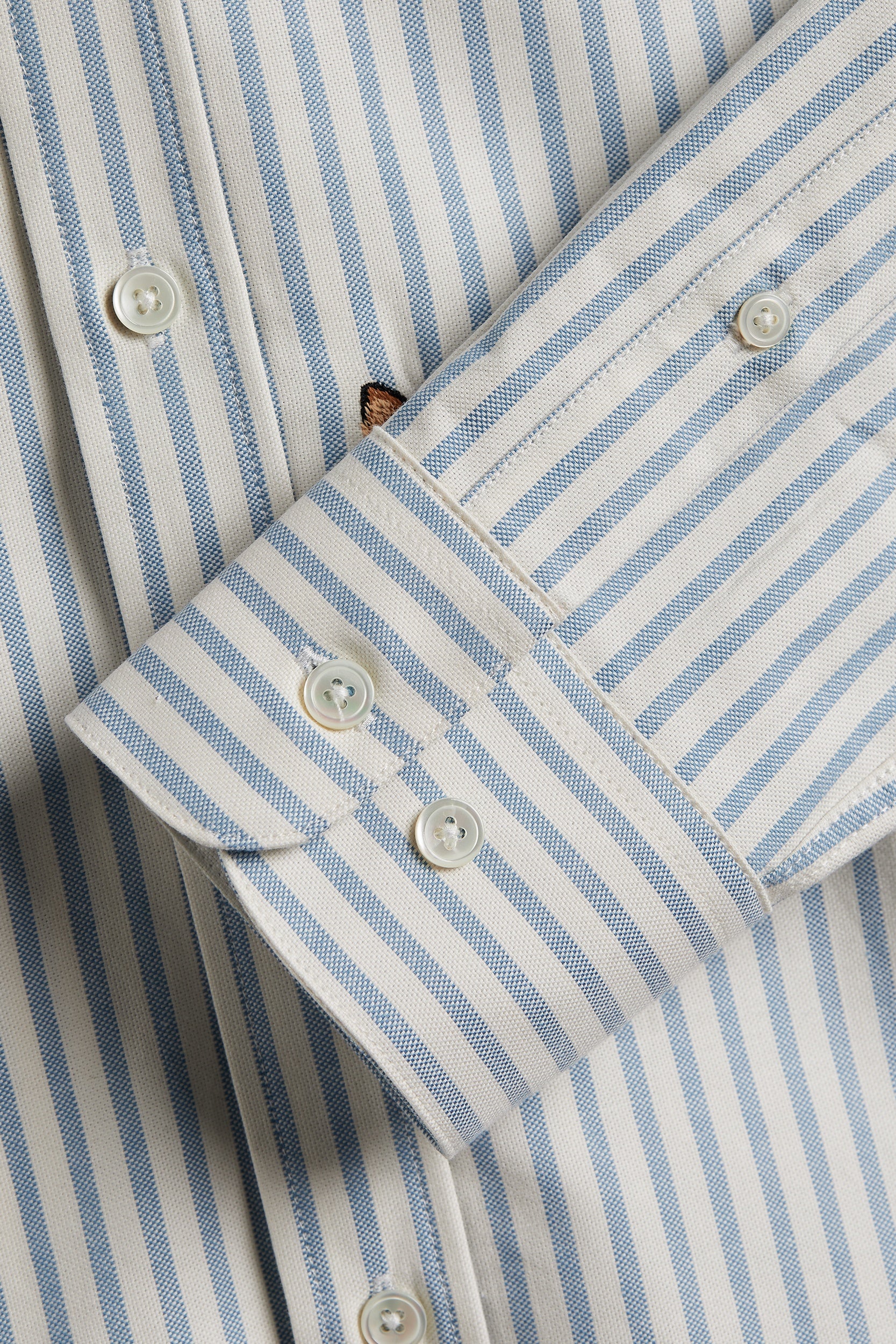 Montebelo Oxford Dogs Shirt Striped