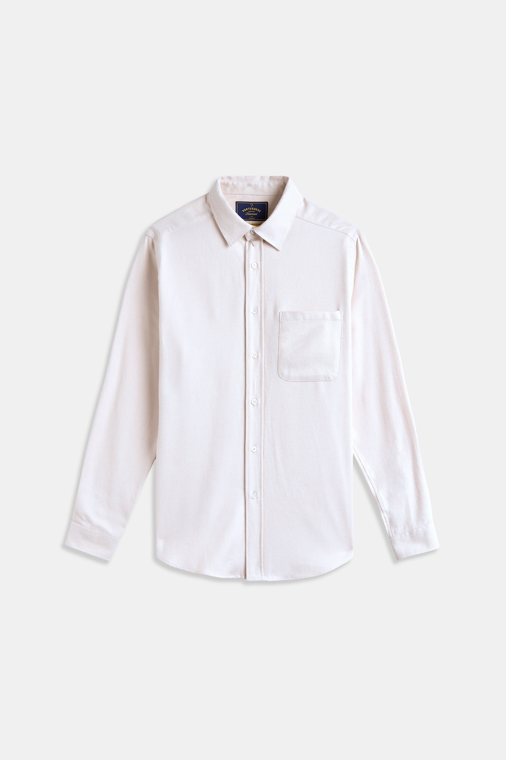 Teca Flannel Shirt Ecru