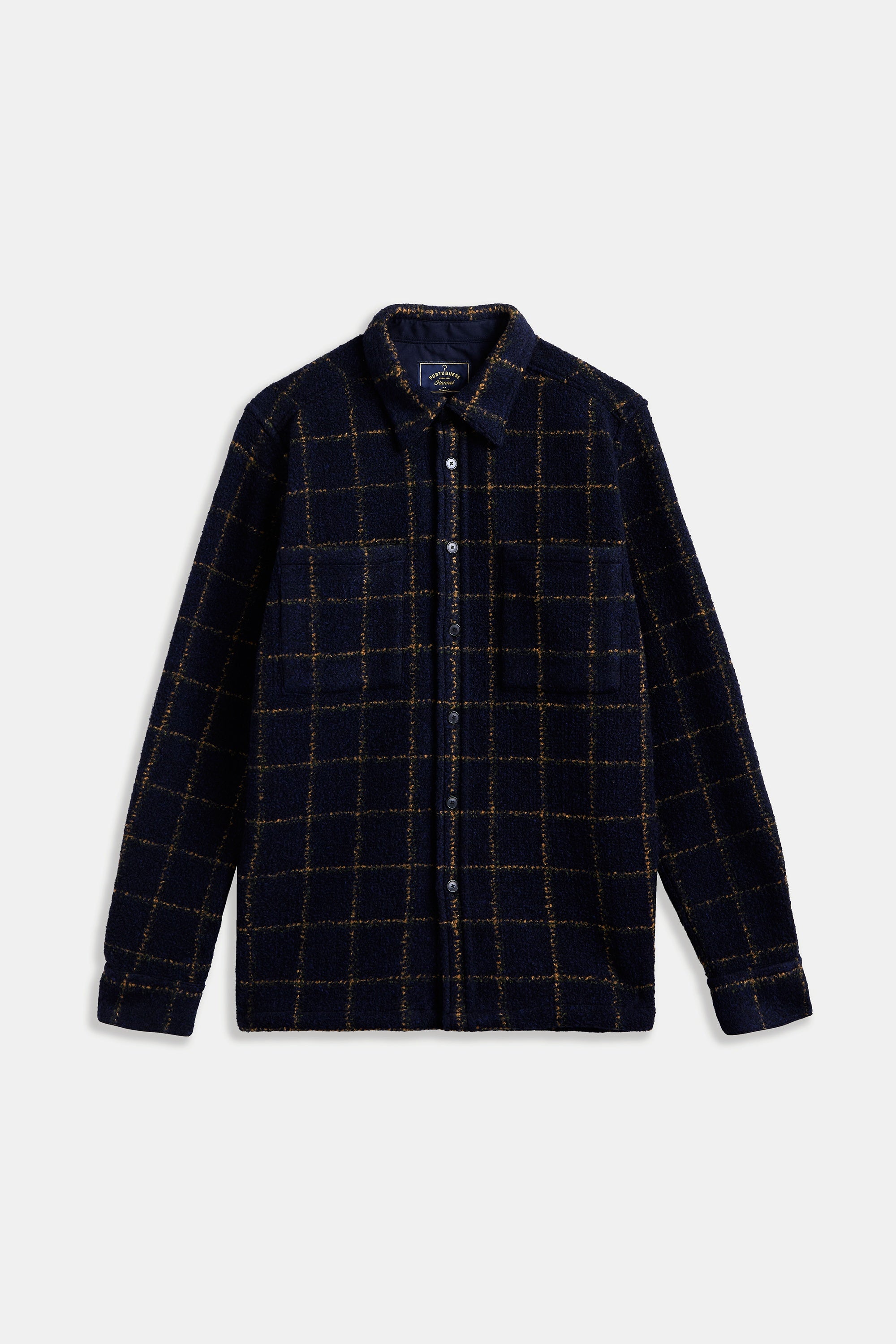 Vega Checked Shirt Navy