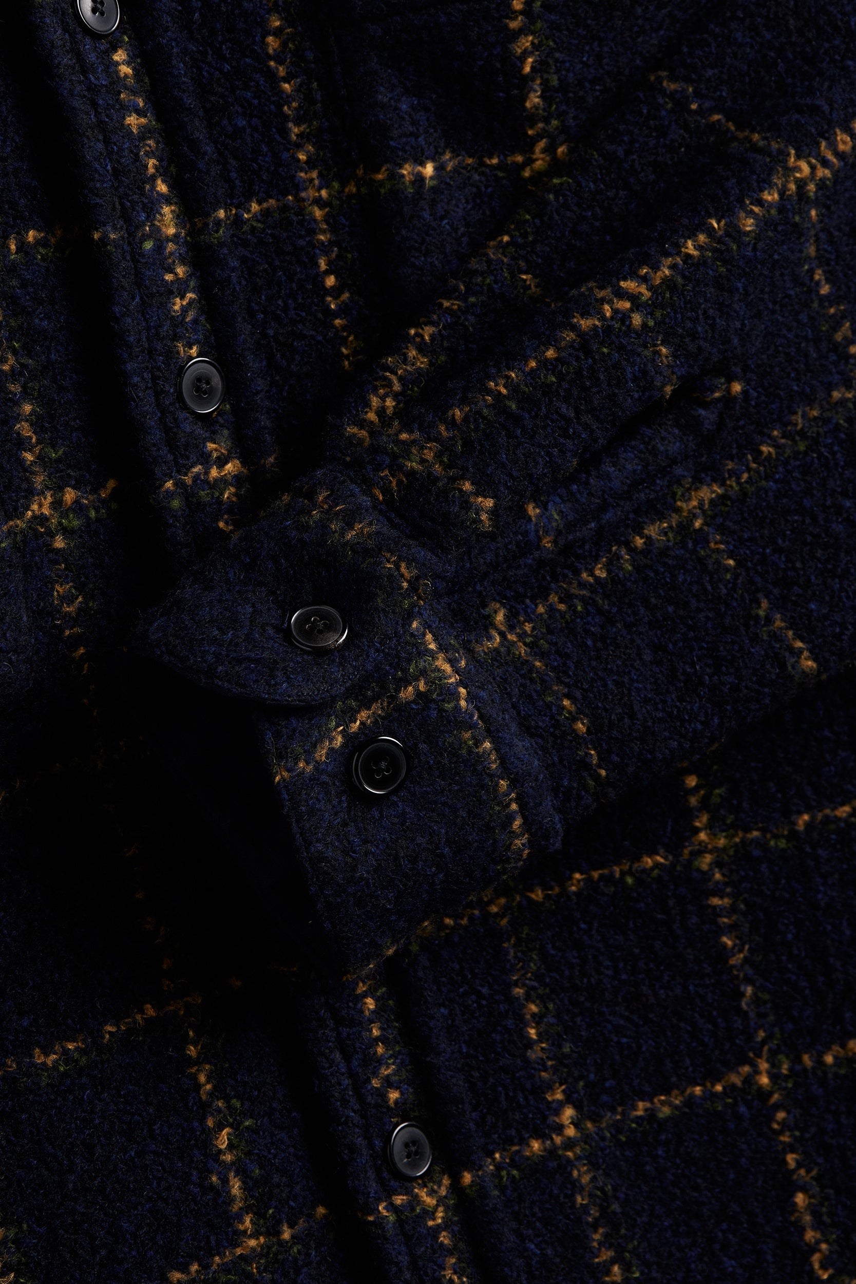 Vega Checked Shirt Navy
