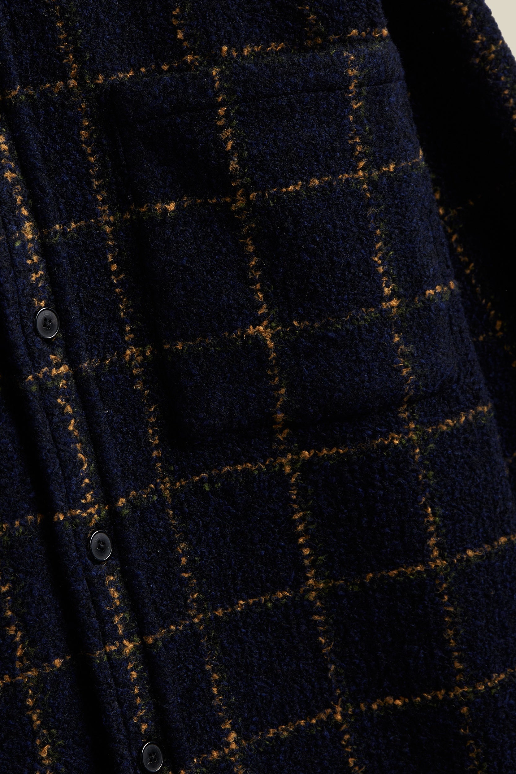 Vega Checked Shirt Navy