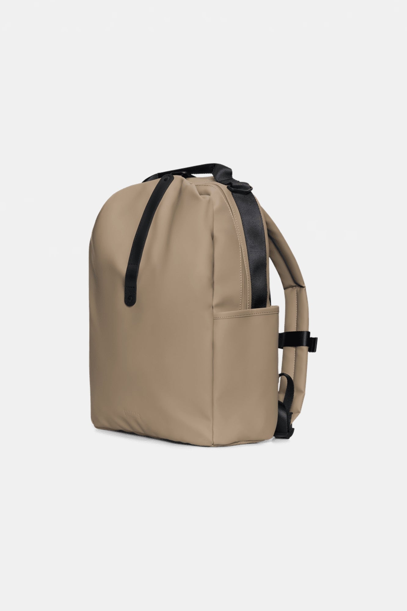 Clip Front Backpack Beige