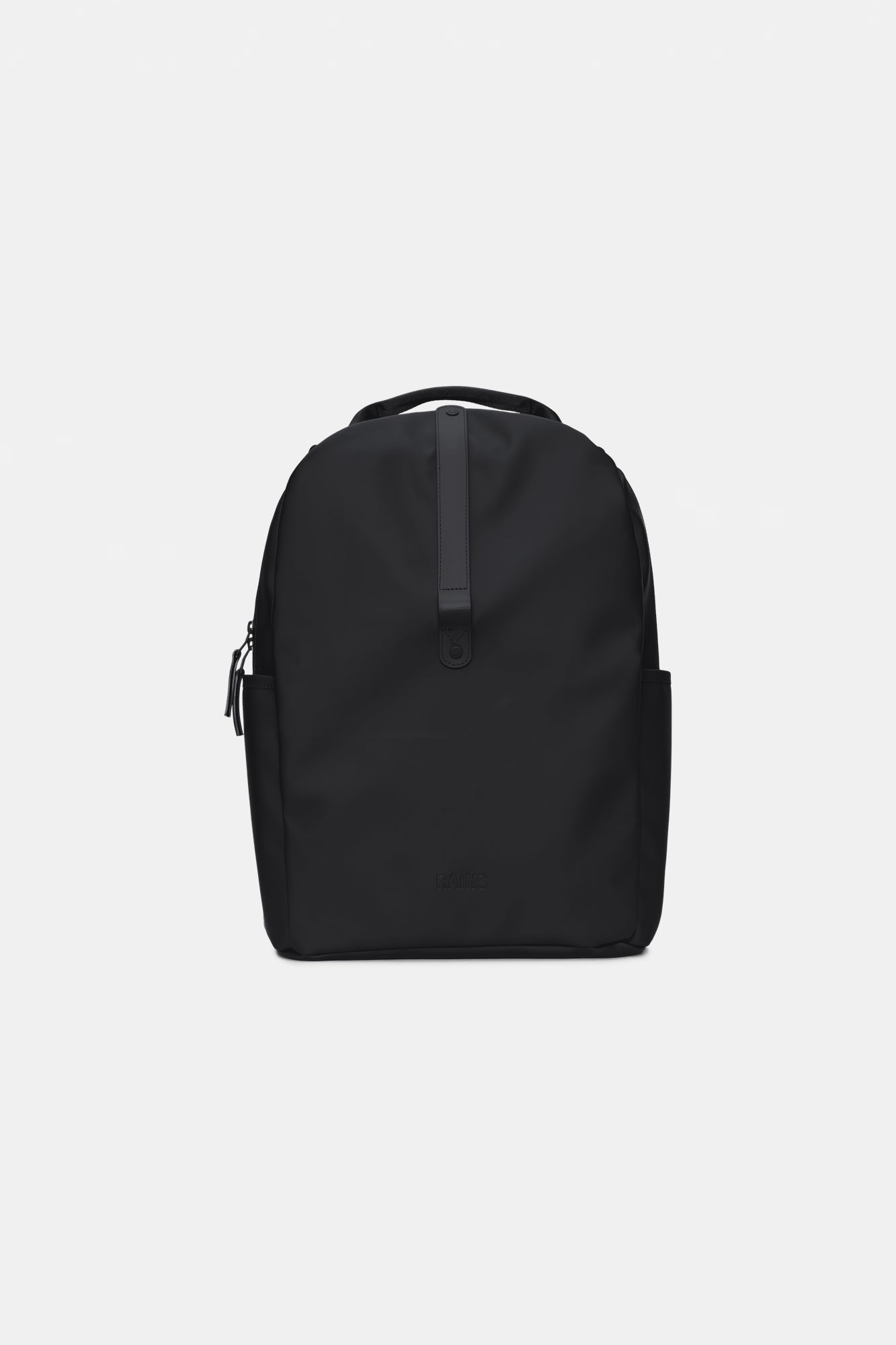Rains Clip Front Backpack Black