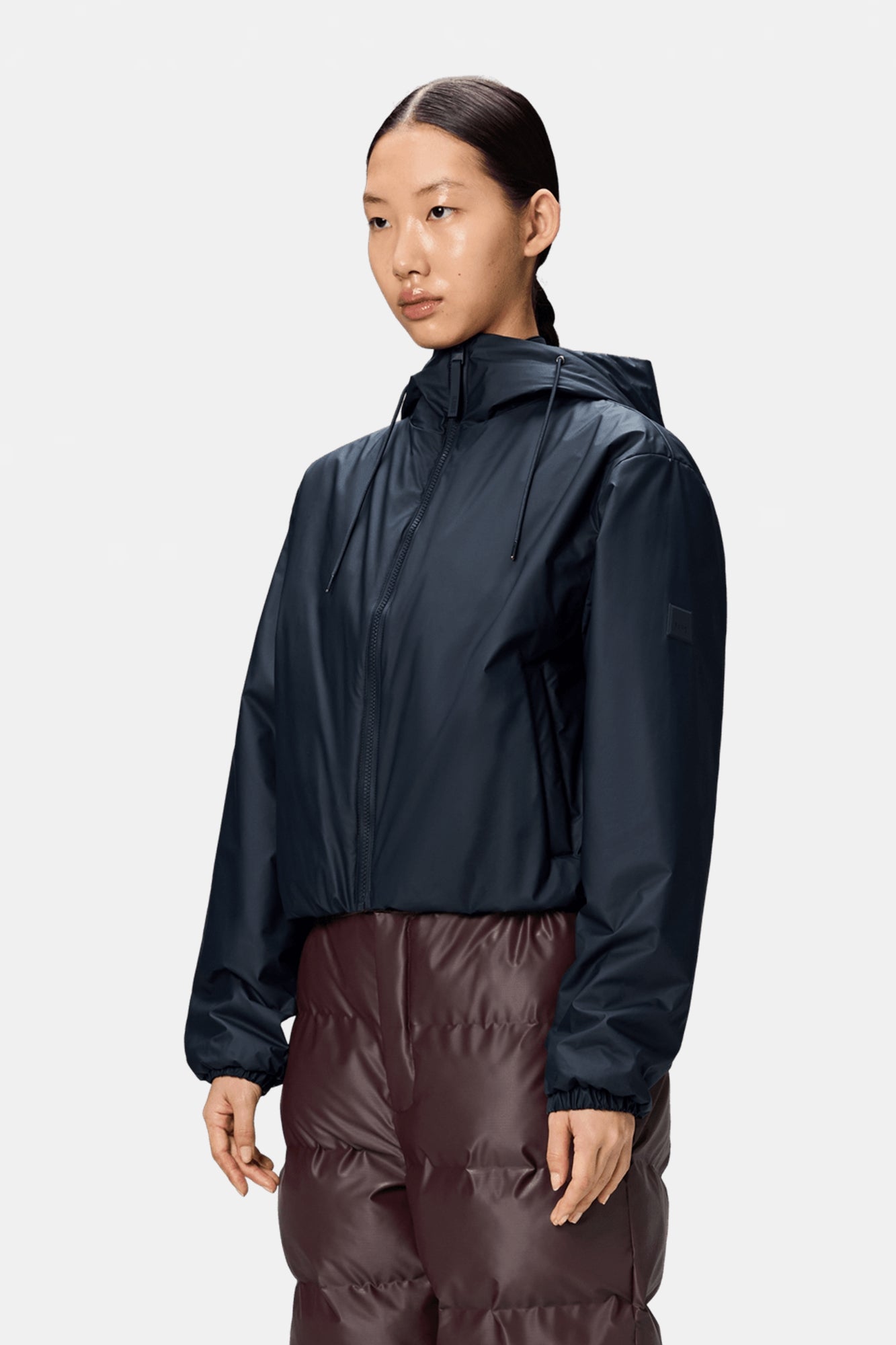Lohja Short Insulated Jacket Navy