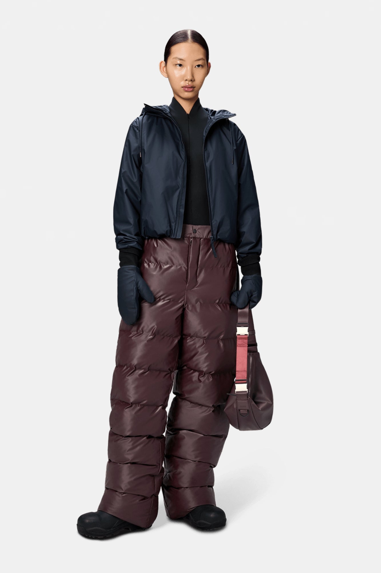 Lohja Short Insulated Jacket Navy