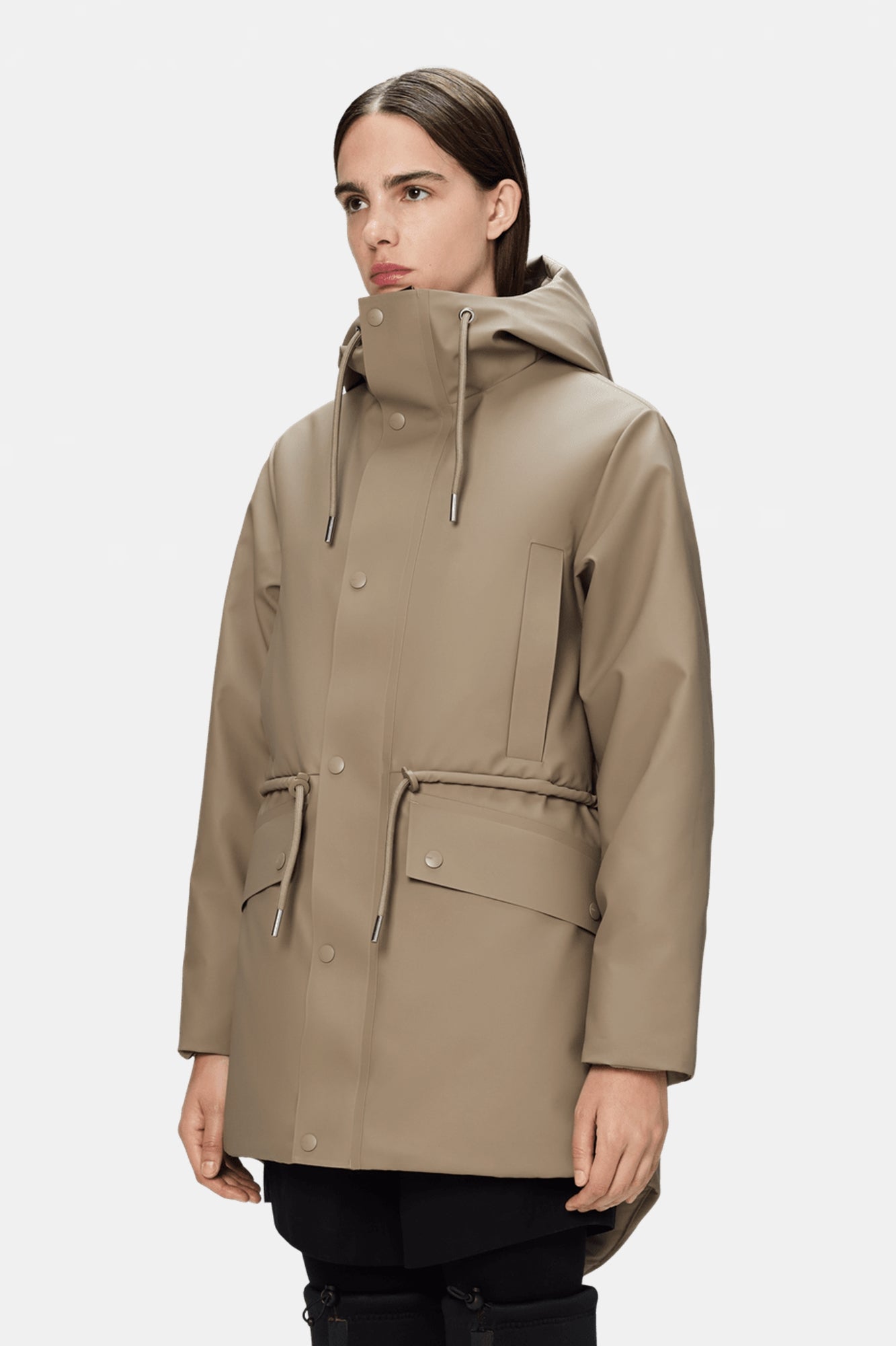 Nome String W Parka Beige