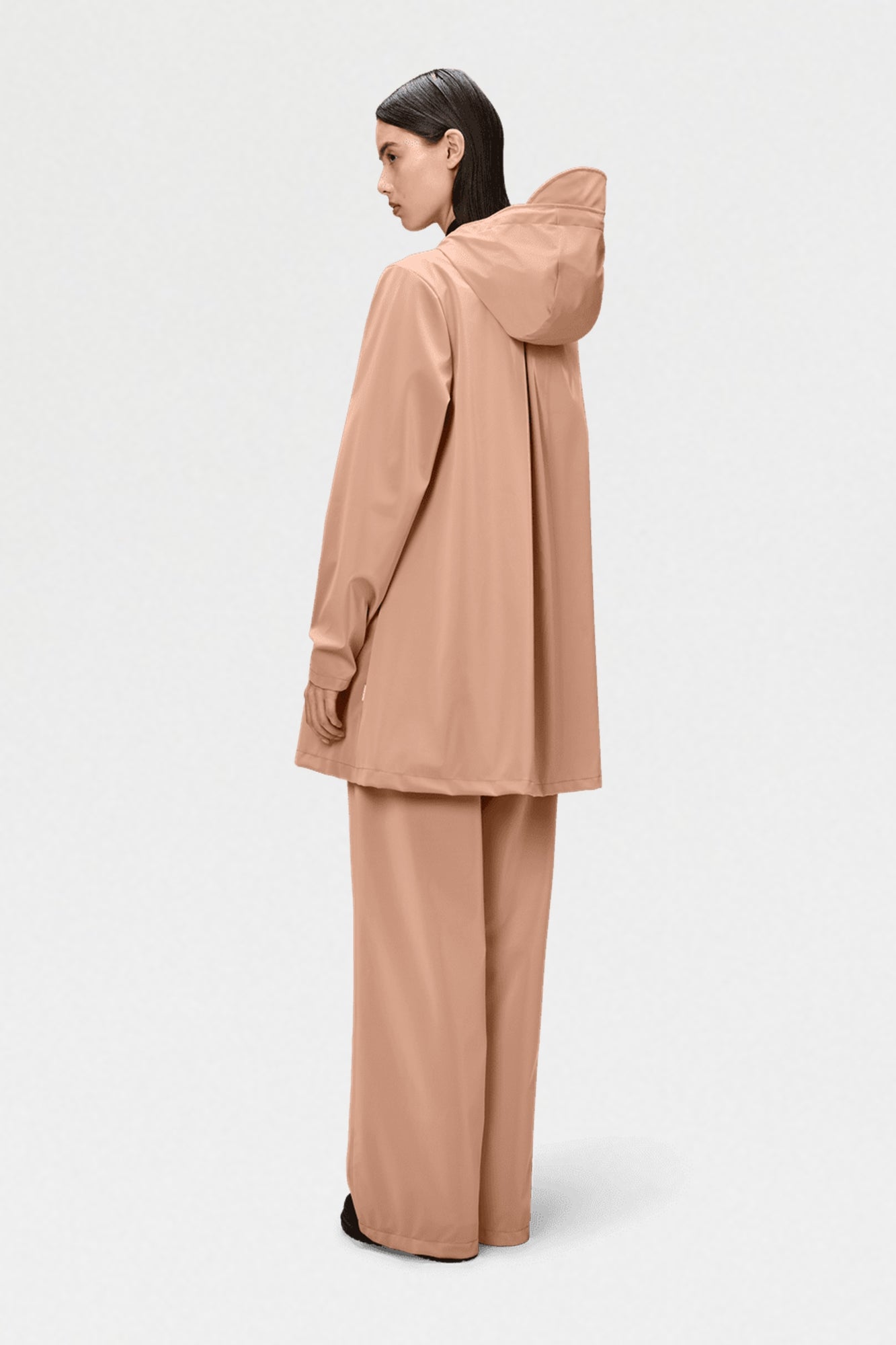 Rain A-Line Jacket Coy Peach