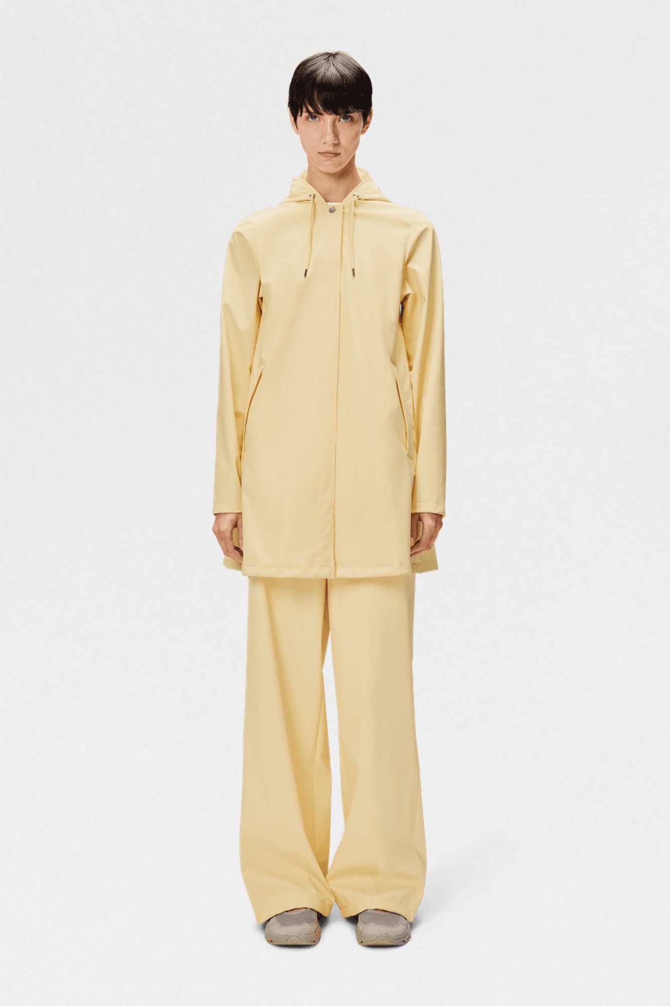 Rain A-Line Jacket Gleam Yellow