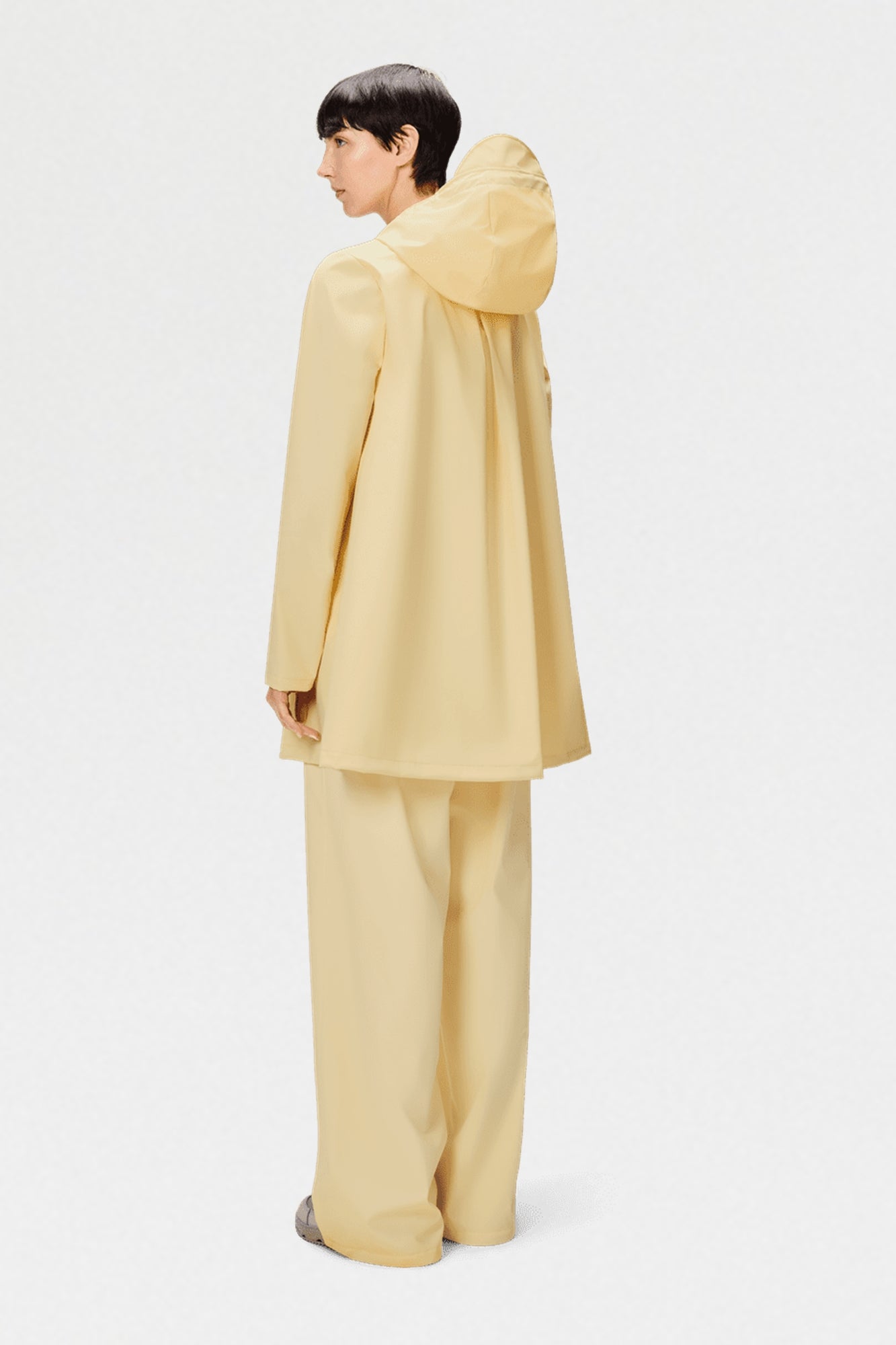 Rain A-Line Jacket Gleam Yellow