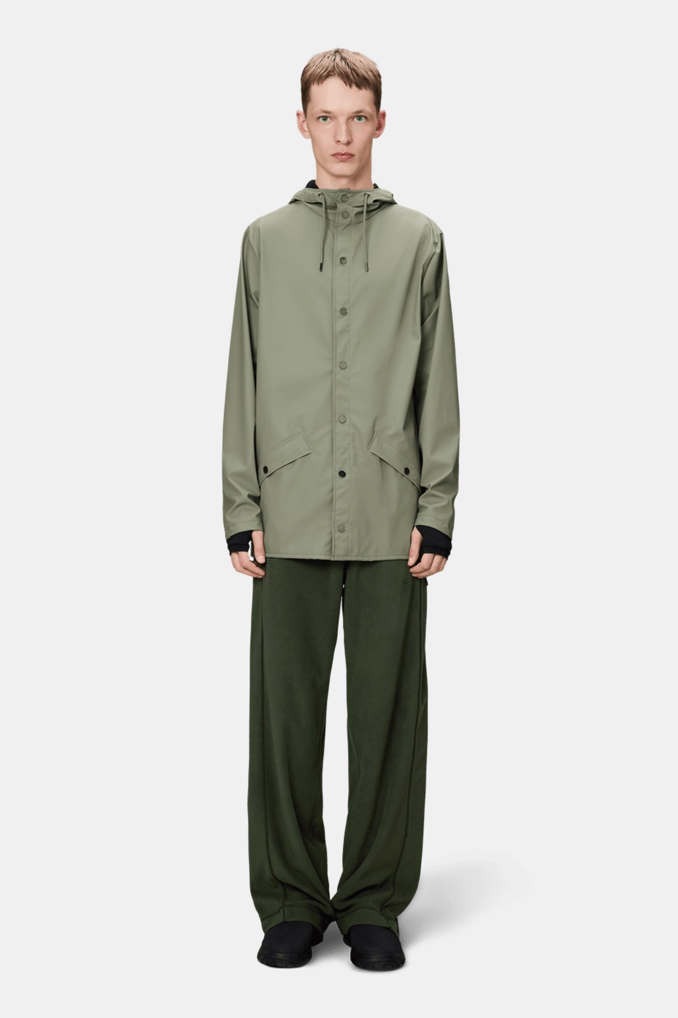 Rain Jacket Drift Green
