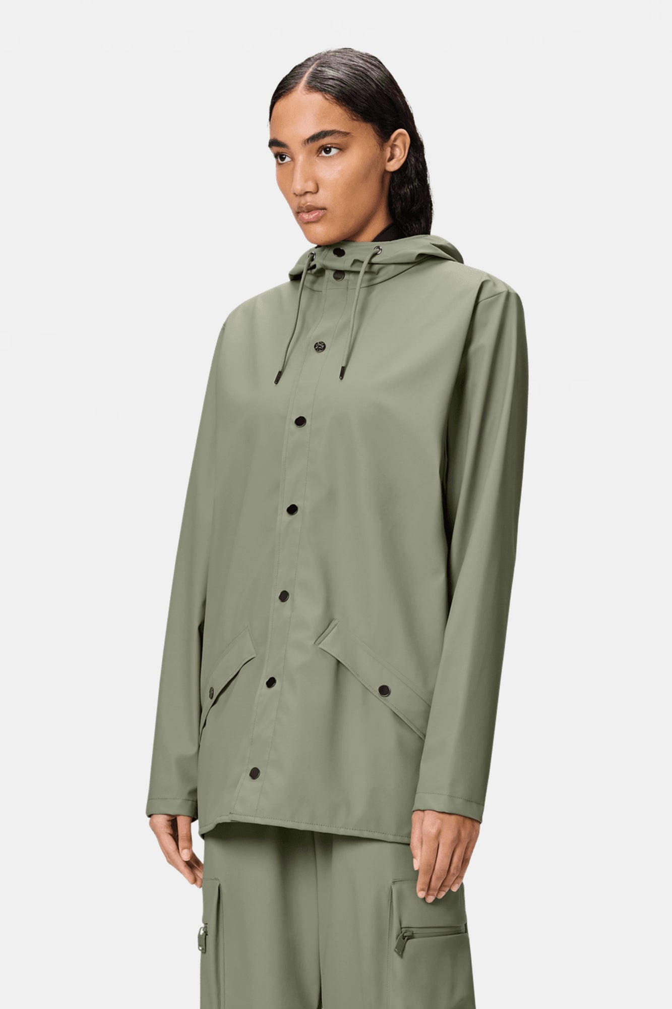 Rain Jacket Drift Green