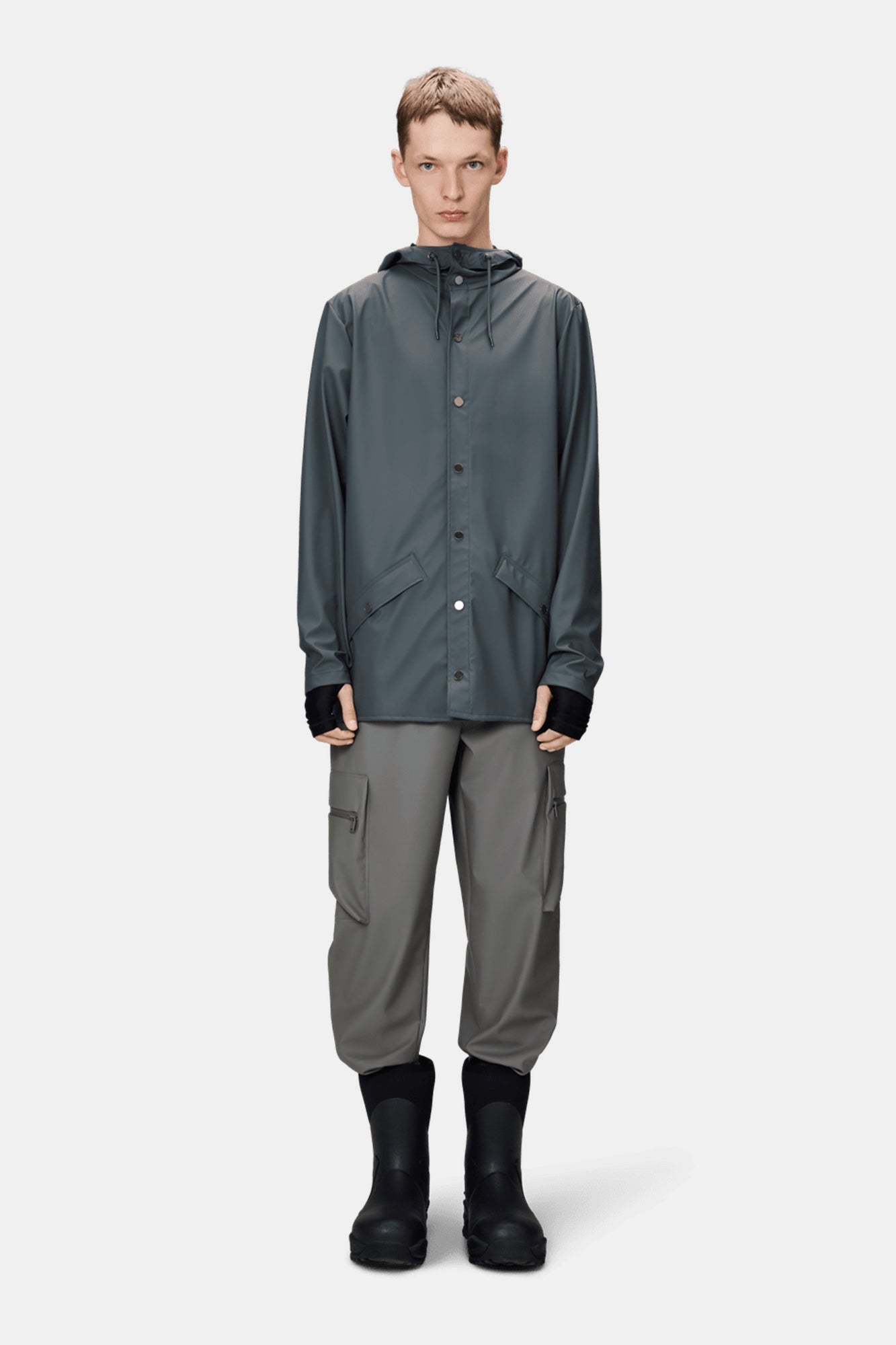 Rain Jacket Lagoon Blue