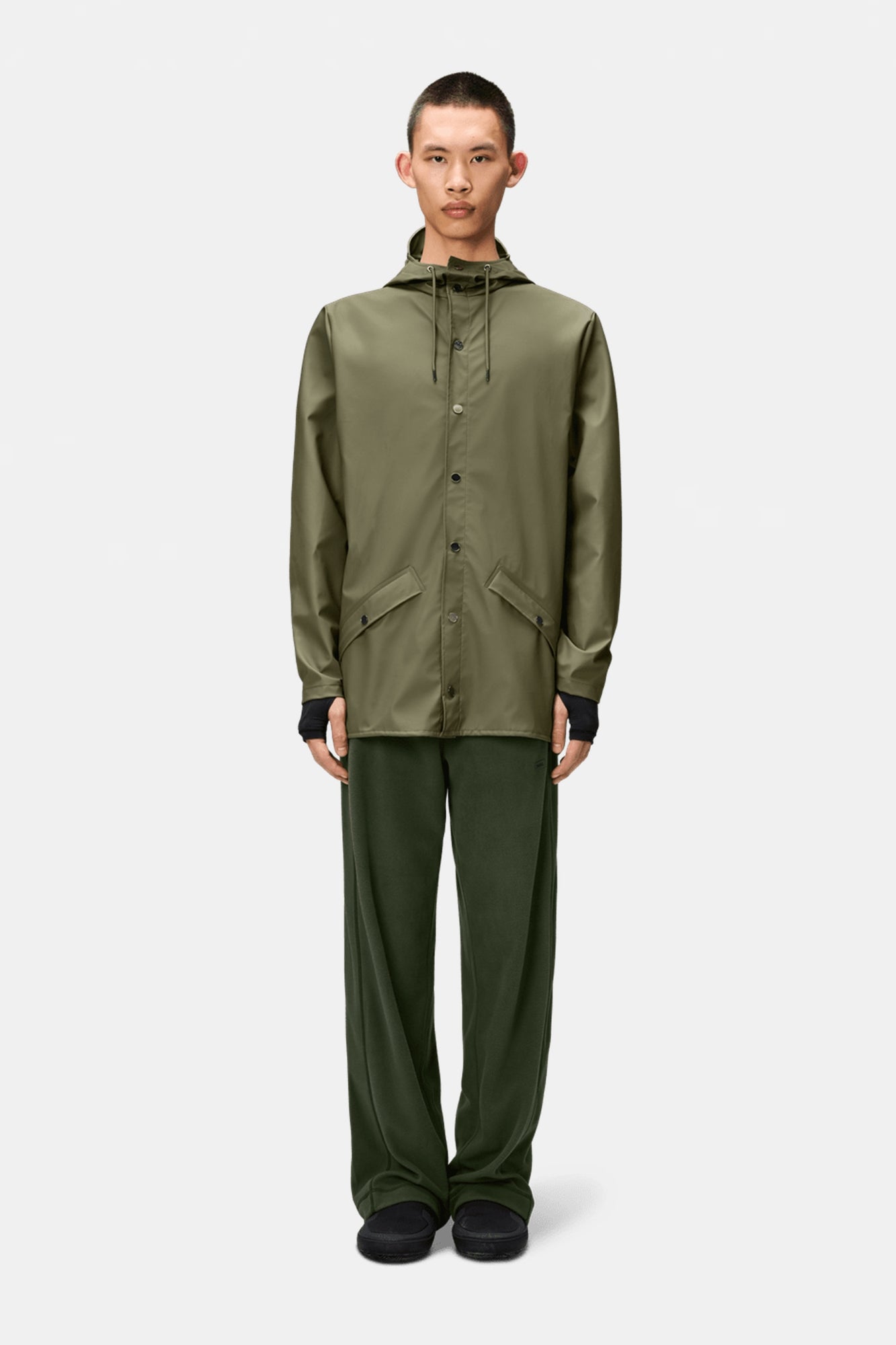 Rain Jacket Marsh Olive