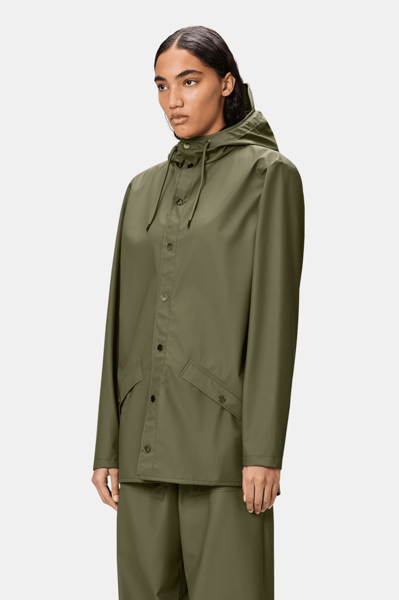 Rain Jacket Marsh Olive