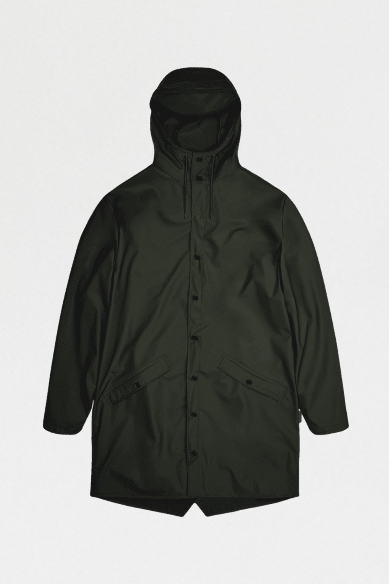 Rain Long Jacket Army Green