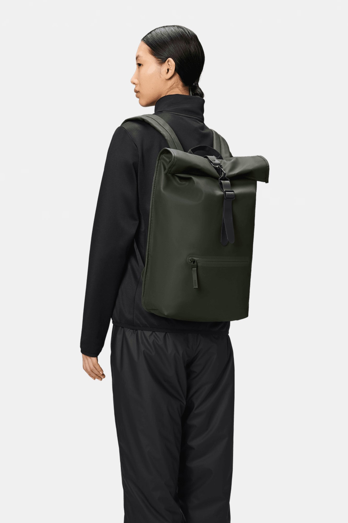 Rolltop Rucksack Army Green