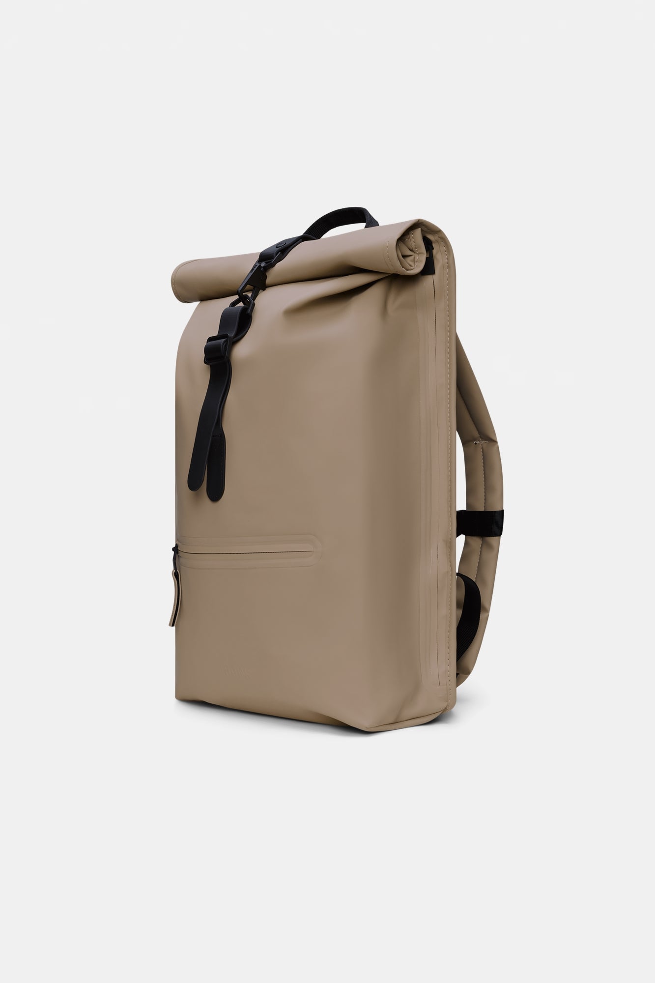 rains backpack rucksack Rolltop Rucksack Beige – La Principal Shop