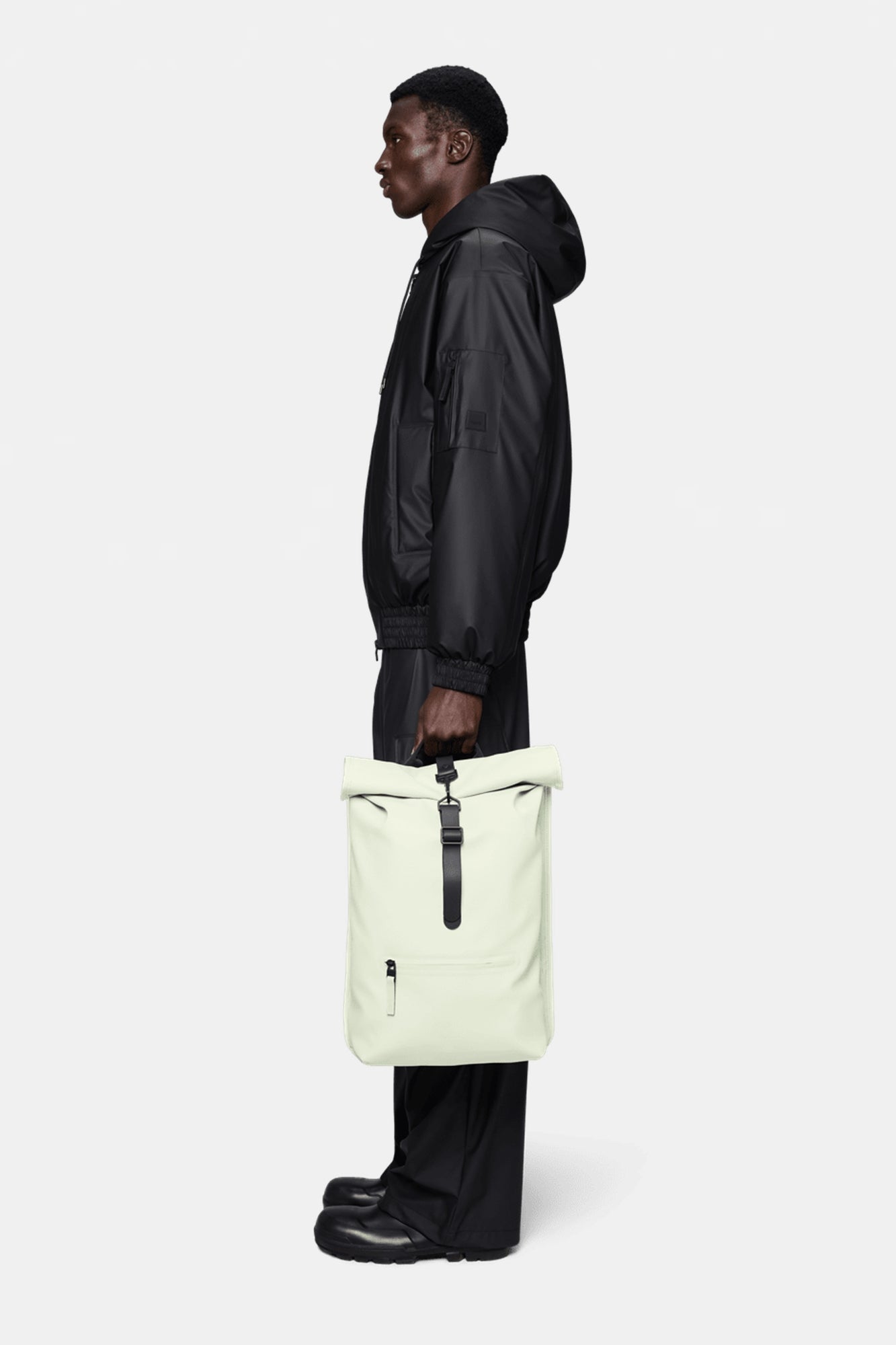 rains velcro rolltop backpack Rains Rolltop Rucksack Daze