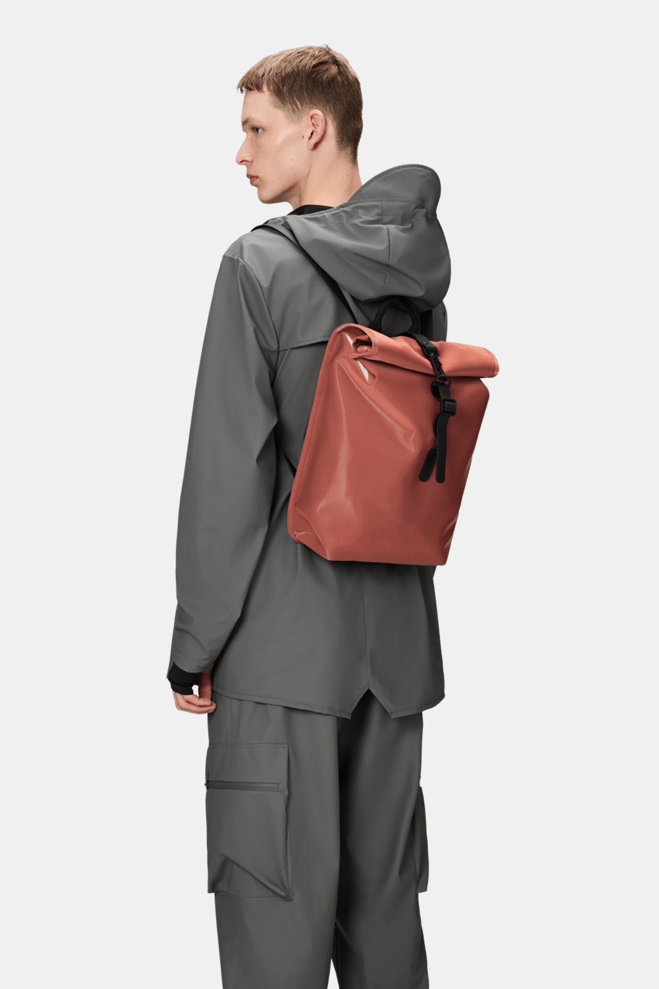 Rolltop Rucksack Mini Honor Red