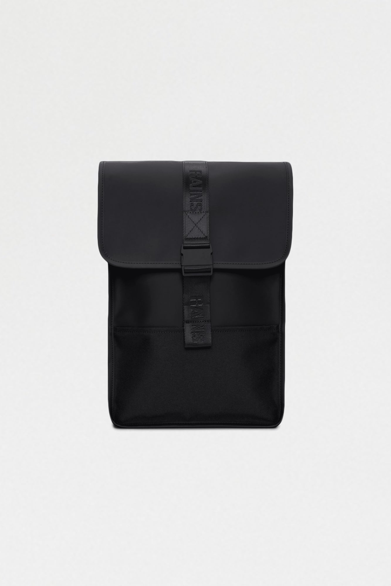 rains black backpack Rains Trail Backpack Mini Black