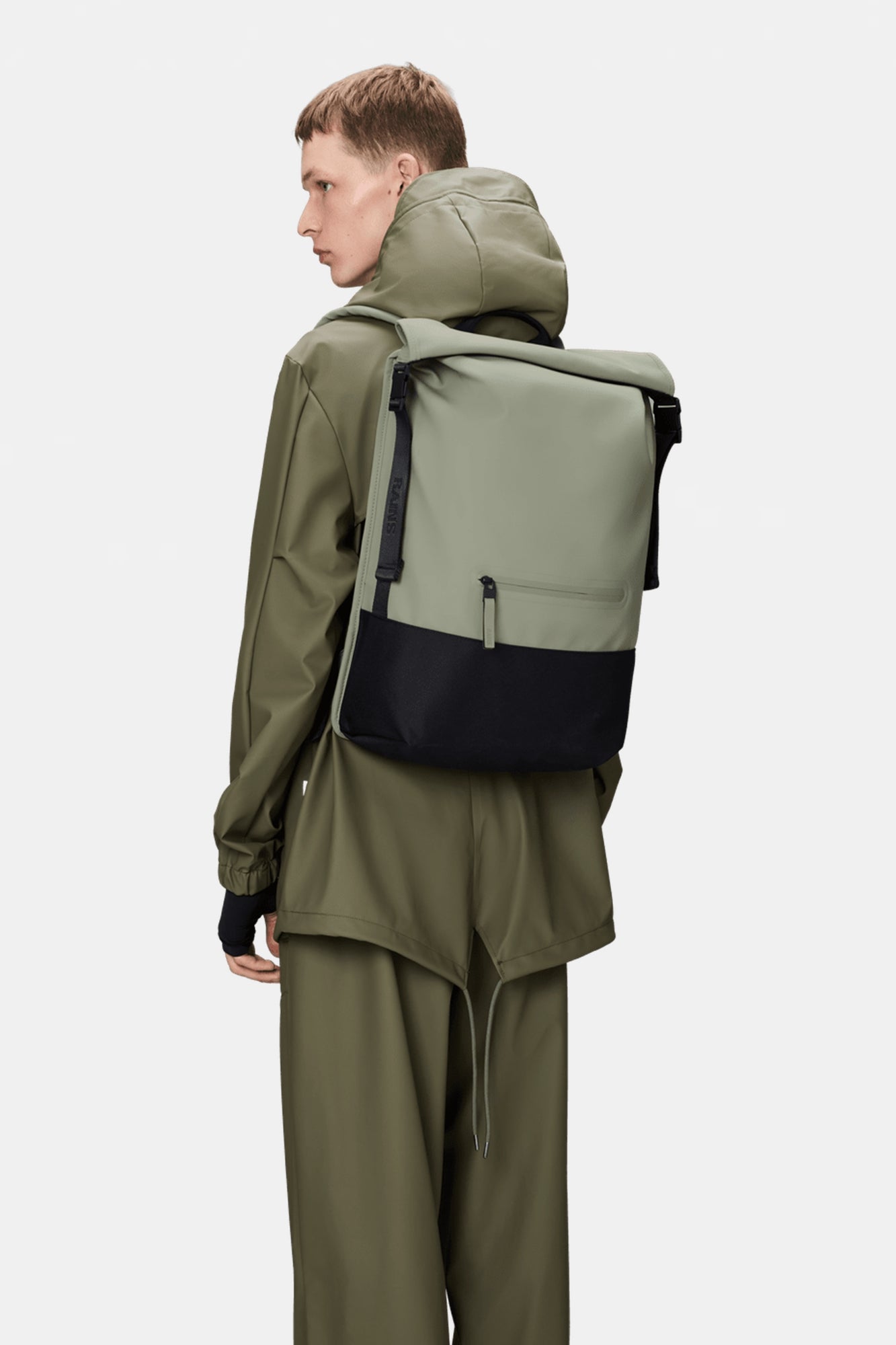 Trail Rolltop Backpack Drift Green
